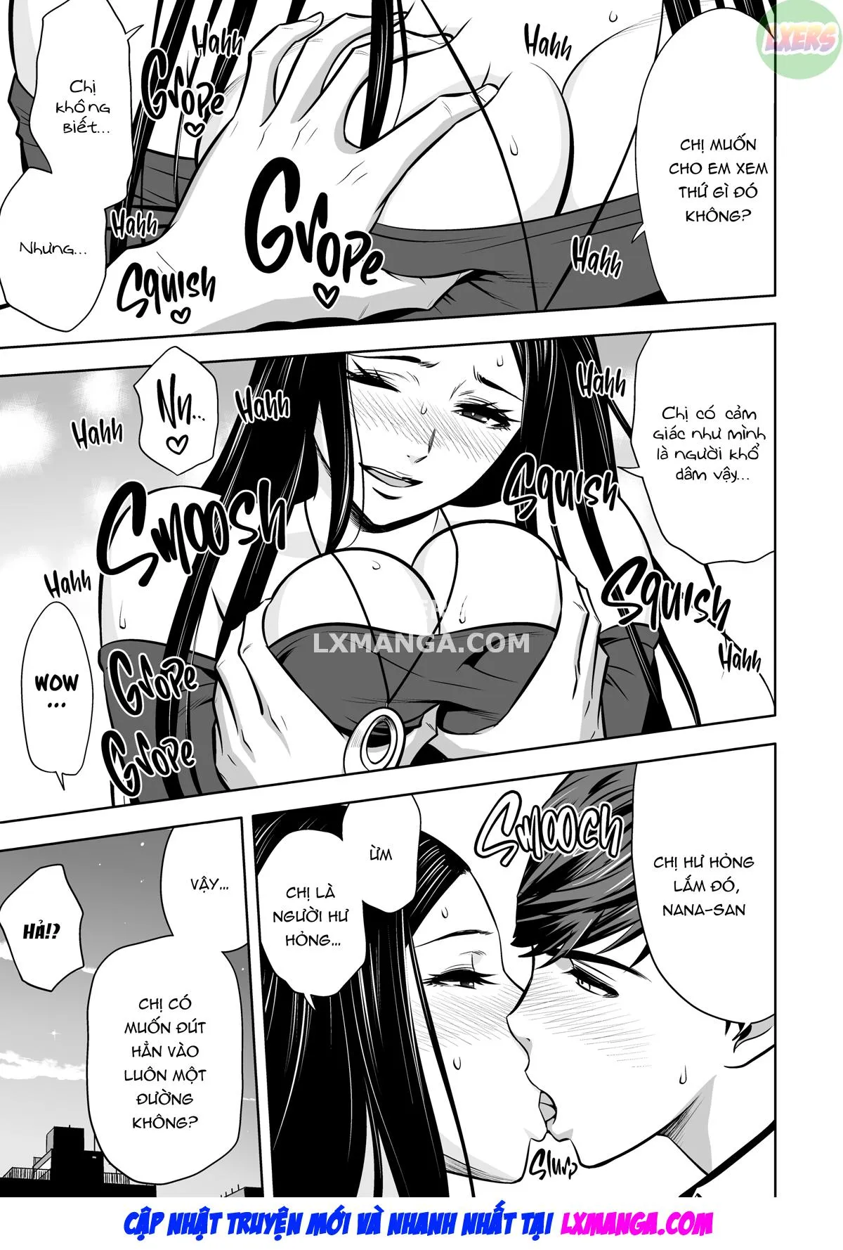 HentaiVN.net - Ảnh 24 - Gal Boss and the Harem Office - Chap 6