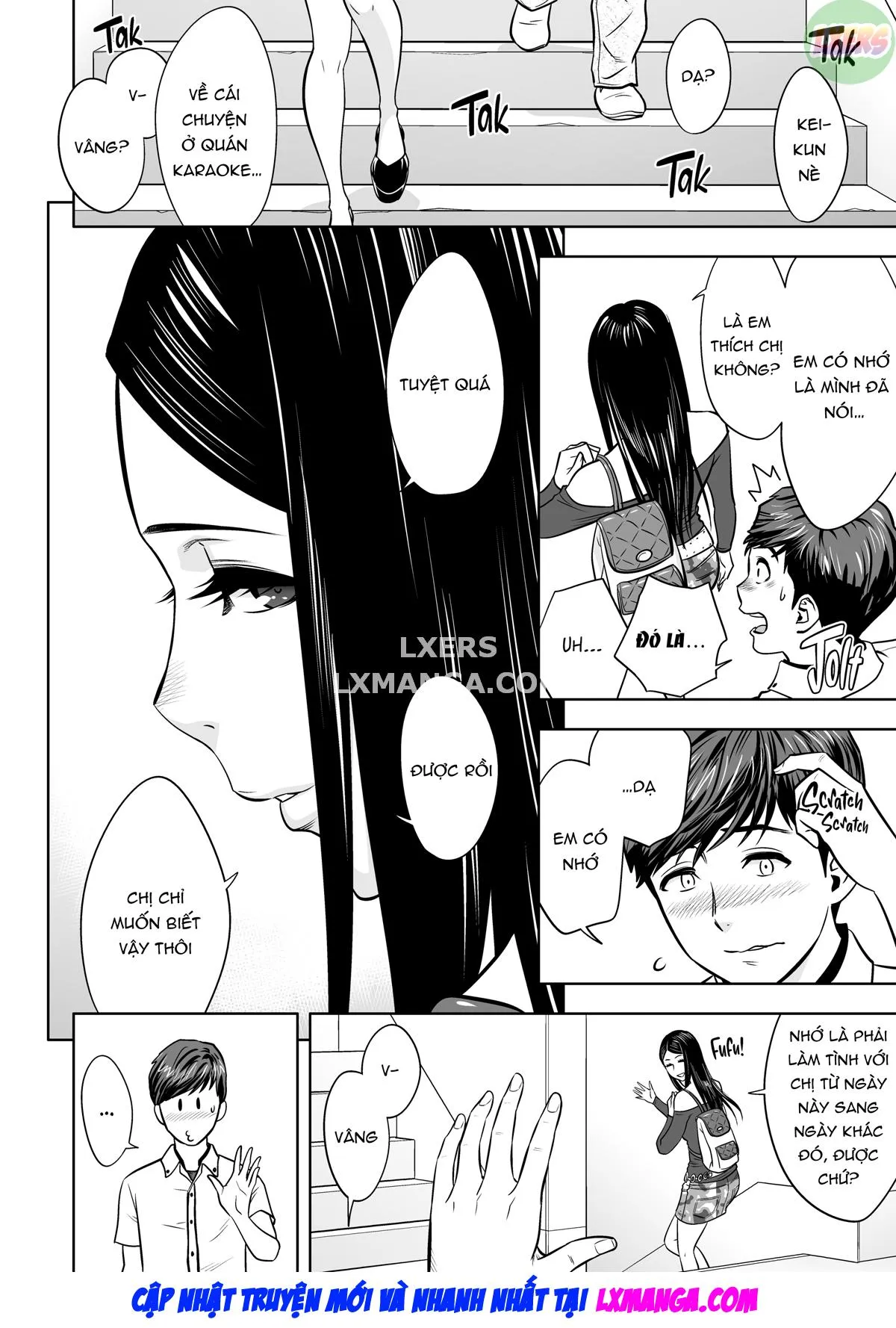 HentaiVN.net - Ảnh 27 - Gal Boss and the Harem Office - Chap 6
