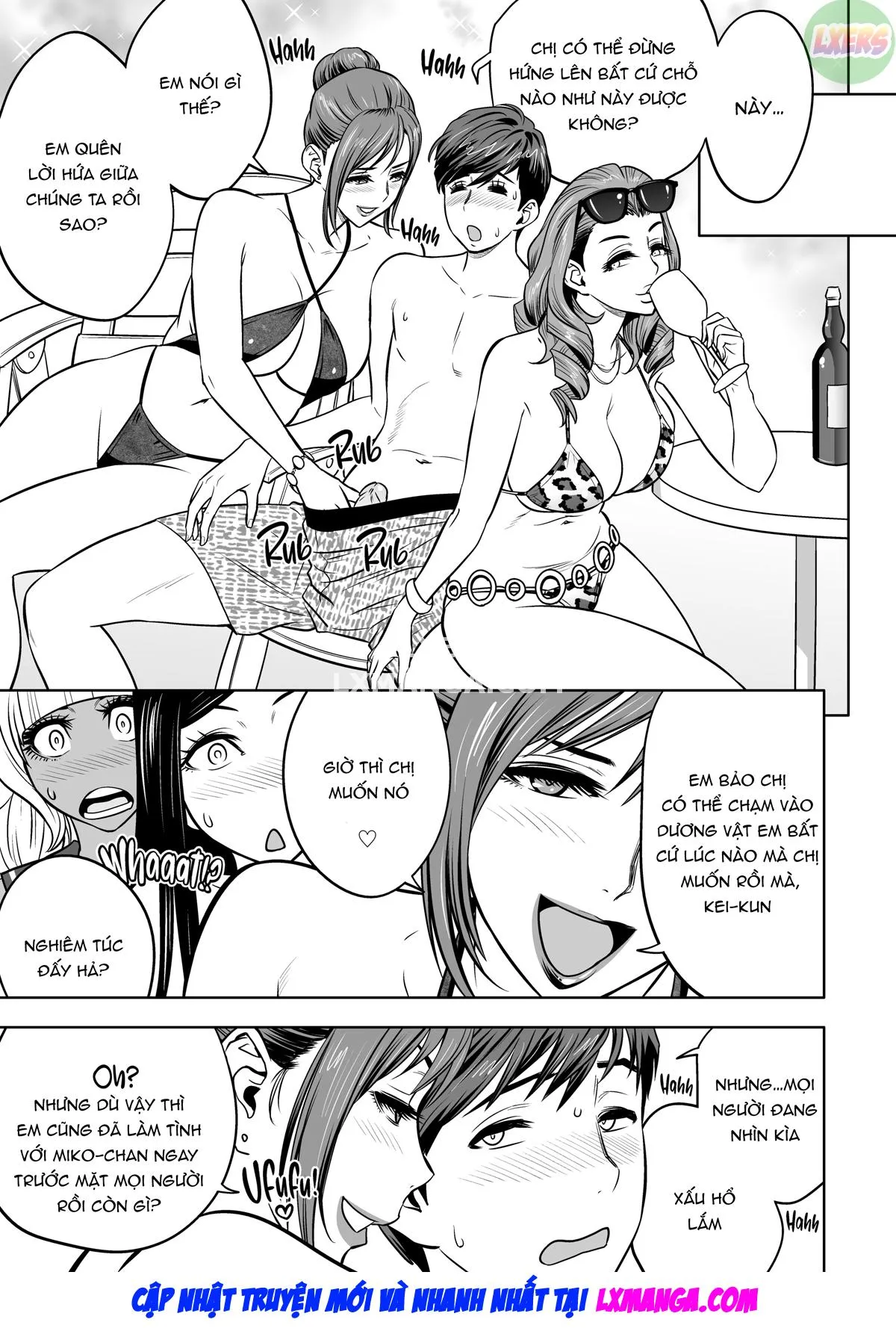 HentaiVN.net - Ảnh 10 - Gal Boss and the Harem Office - Chap 7 - END