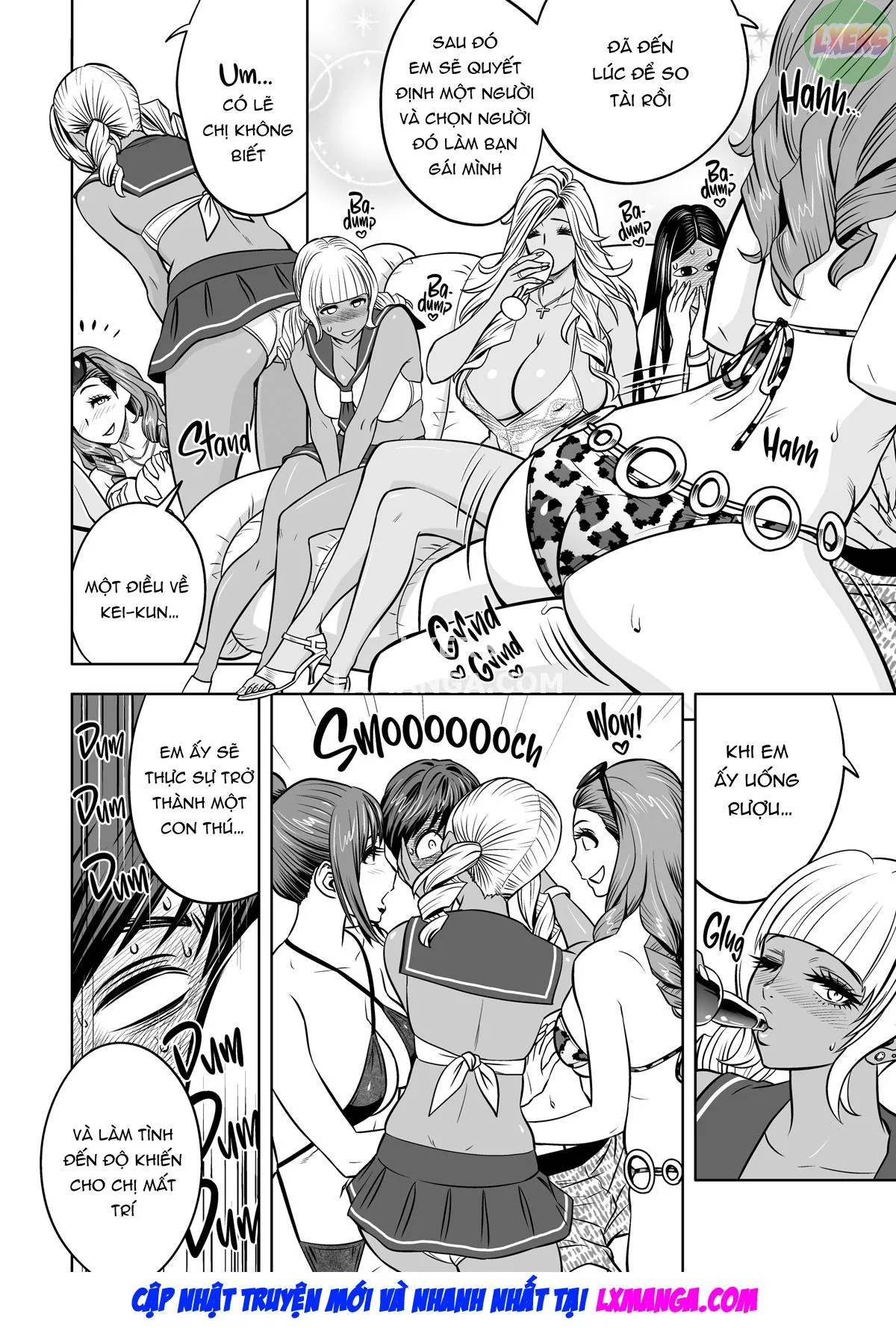 HentaiVN.net - Ảnh 13 - Gal Boss and the Harem Office - Chap 7 - END