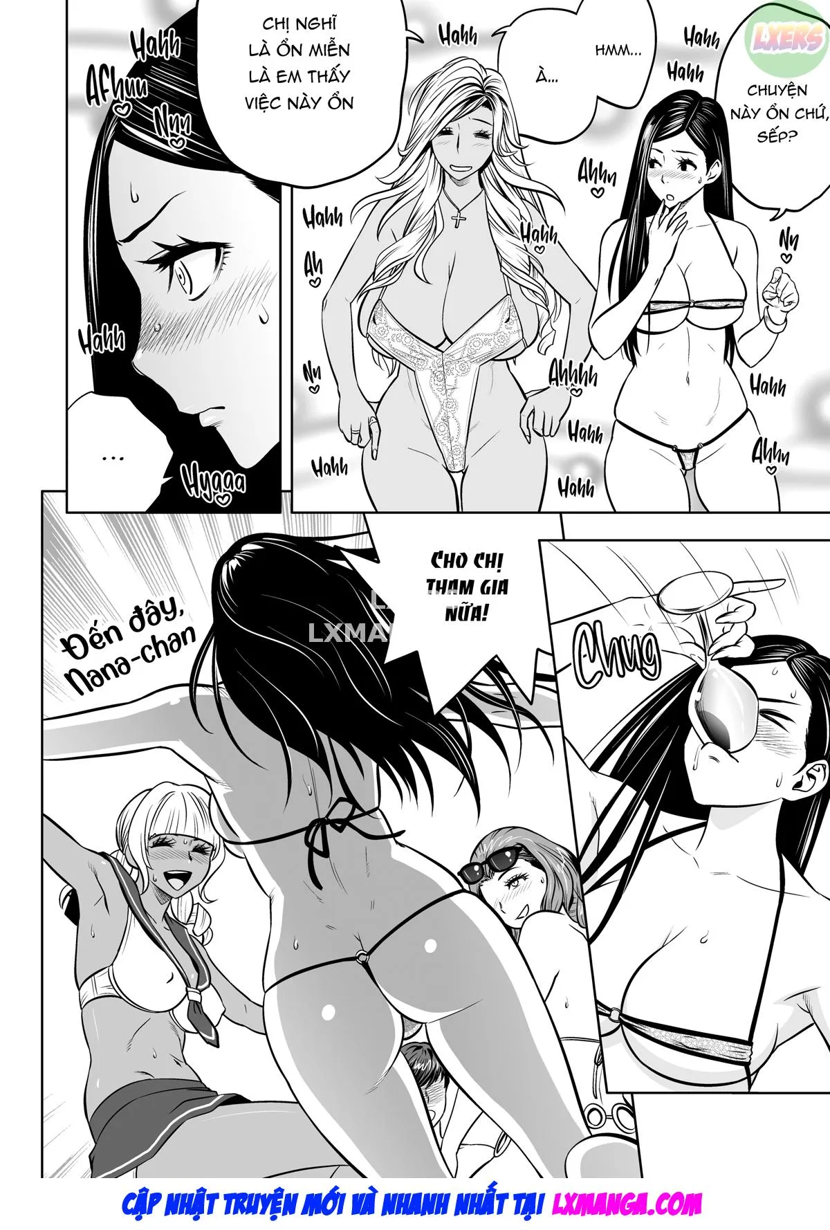 HentaiVN.net - Ảnh 19 - Gal Boss and the Harem Office - Chap 7 - END