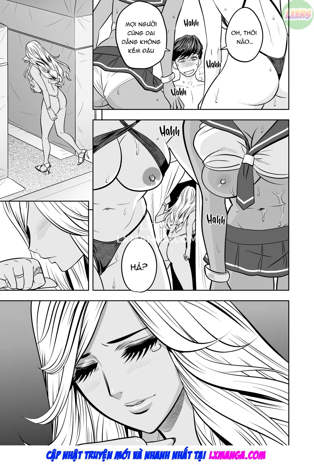 HentaiVN.net - Ảnh 24 - Gal Boss and the Harem Office - Chap 7 - END