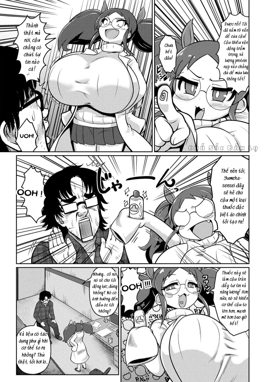 HentaiVN.net - Ảnh 5 - Kyokon Ma Kaizou! Zenbu Irechau - Chữa liệt dương (fix redraw vài trang)