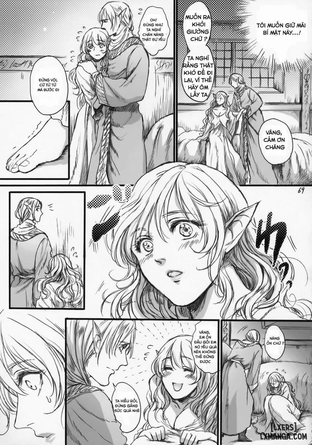 HentaiVN.net - Ảnh 68 - Kitaku Keibiin - Oneshot