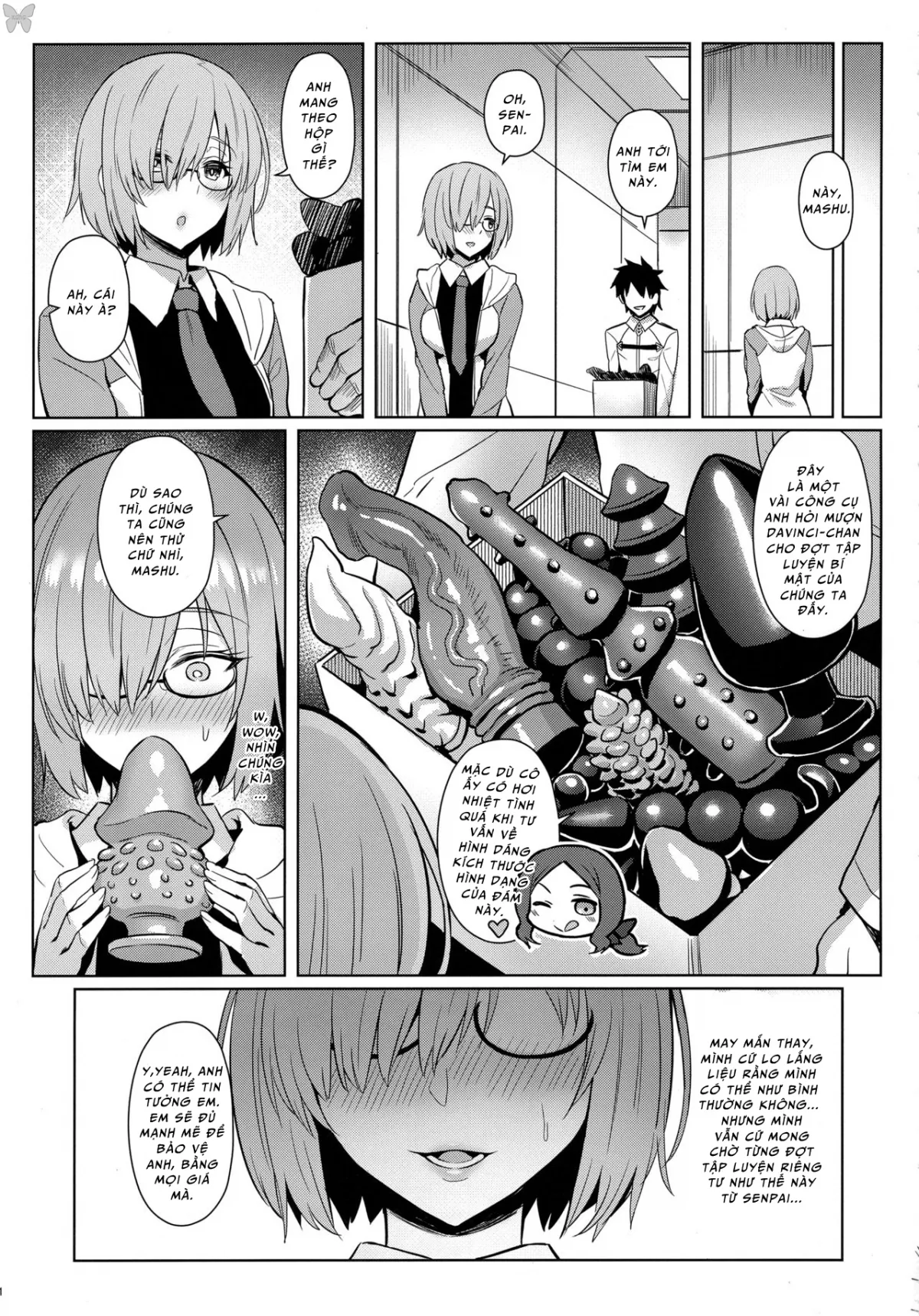 HentaiVN.net - Ảnh 19 - Mash no Himitsu Tokkun (Fate/Grand Order) [Mash’s Secret Training Regime (Fate/Grand Order)] - Oneshot