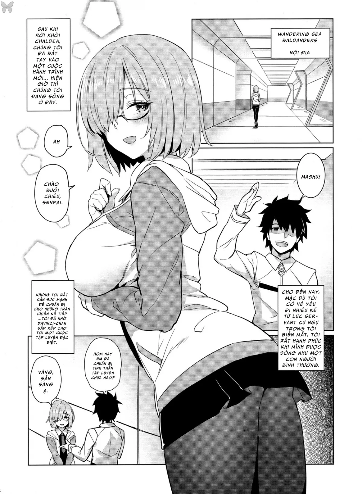 HentaiVN.net - Ảnh 3 - Mash no Himitsu Tokkun (Fate/Grand Order) [Mash’s Secret Training Regime (Fate/Grand Order)] - Oneshot