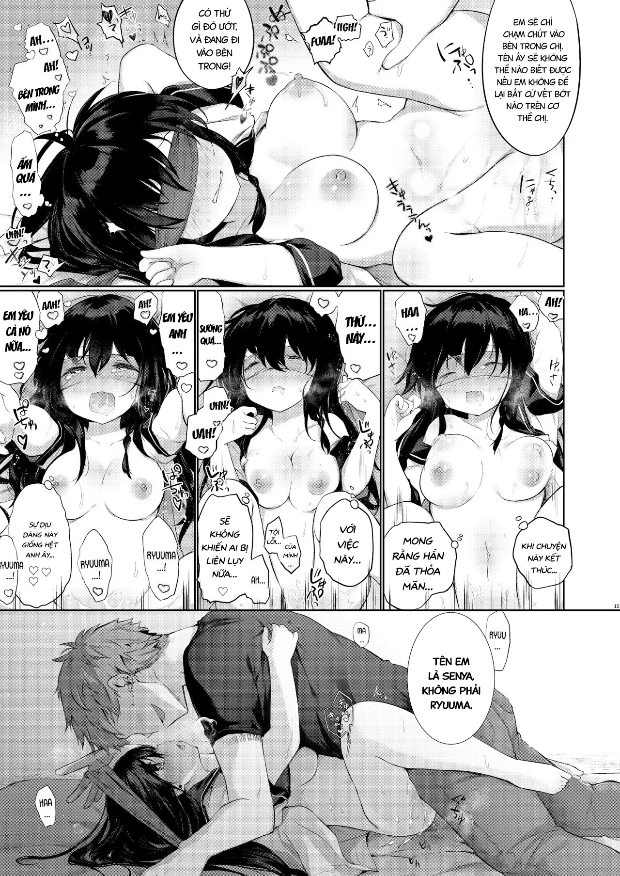 HentaiVN.net - Ảnh 16 - Nyotaika Aniki to Omocha de Asobu Hon [Nyotaika Aniki to Omocha de Asobu Hon] - Chap 3! (sẽ lại một lần nữa ngập dis)