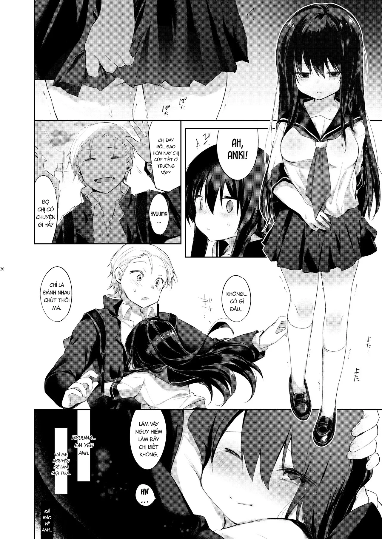 HentaiVN.net - Ảnh 21 - Nyotaika Aniki to Omocha de Asobu Hon [Nyotaika Aniki to Omocha de Asobu Hon] - Chap 3! (sẽ lại một lần nữa ngập dis)