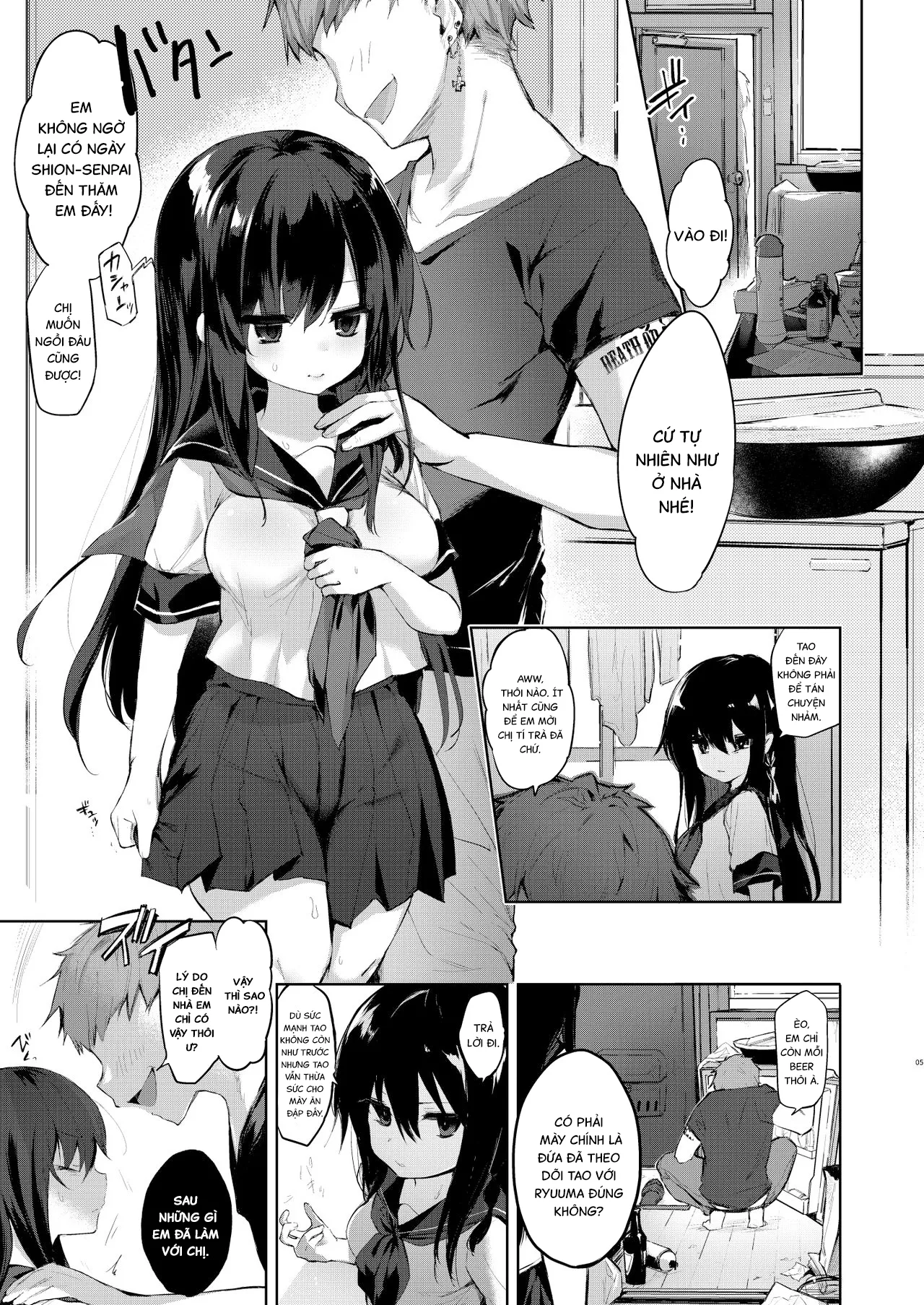 HentaiVN.net - Ảnh 6 - Nyotaika Aniki to Omocha de Asobu Hon [Nyotaika Aniki to Omocha de Asobu Hon] - Chap 3! (sẽ lại một lần nữa ngập dis)