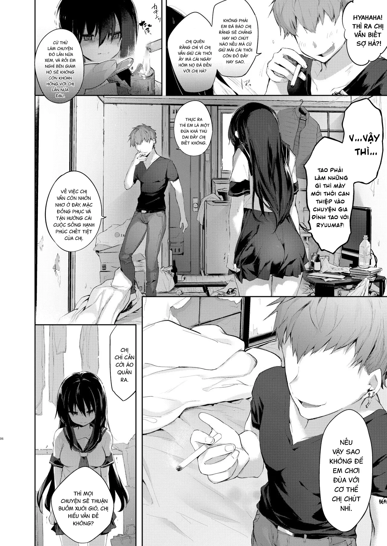 HentaiVN.net - Ảnh 7 - Nyotaika Aniki to Omocha de Asobu Hon [Nyotaika Aniki to Omocha de Asobu Hon] - Chap 3! (sẽ lại một lần nữa ngập dis)