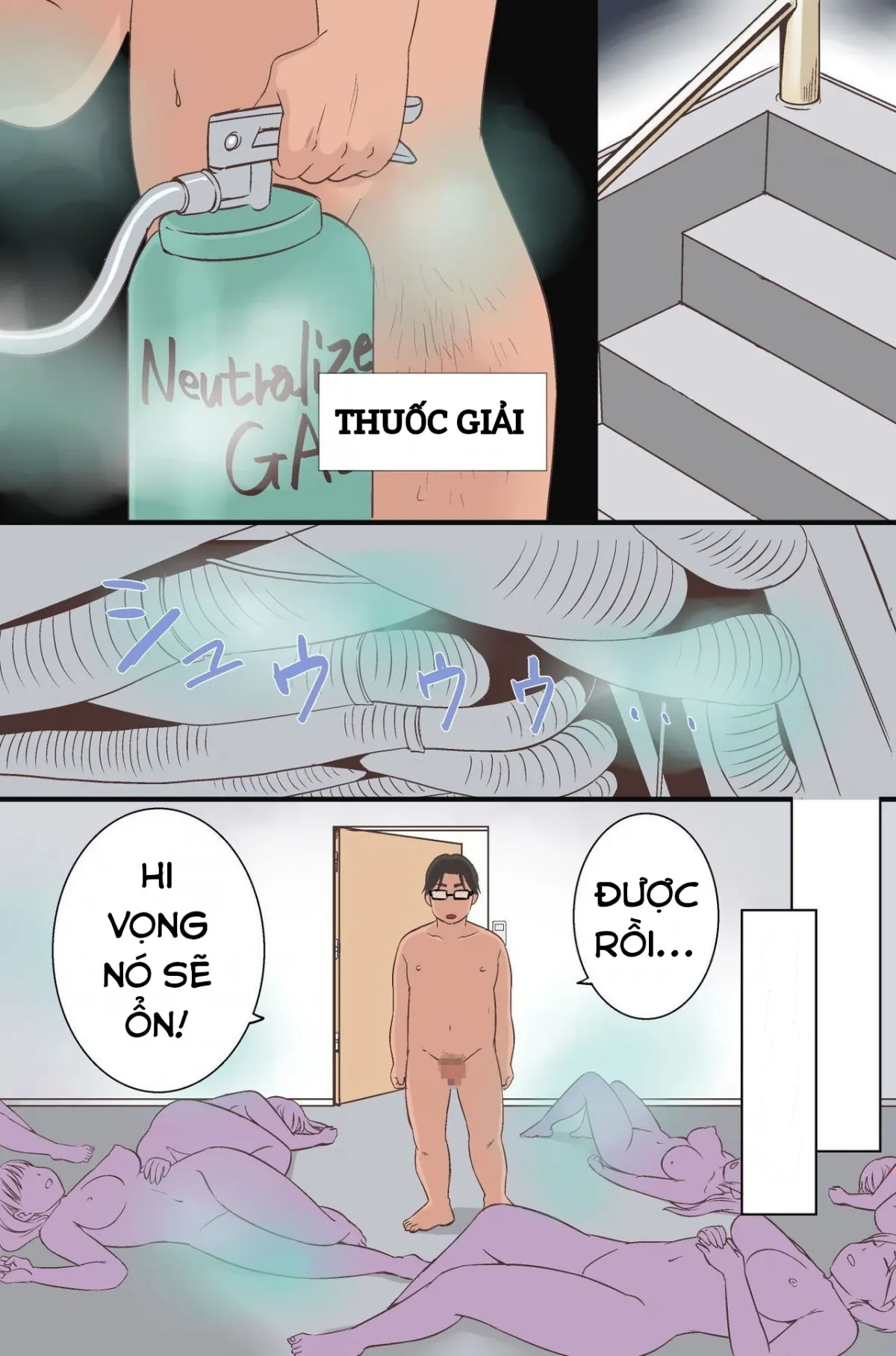 HentaiVN.net - Ảnh 13 - Hành trình xây dựng Harem [Joshiryou no Onna-tachi ga Zombie-ka] - Chap 3 ra lò (Hết rùi ):