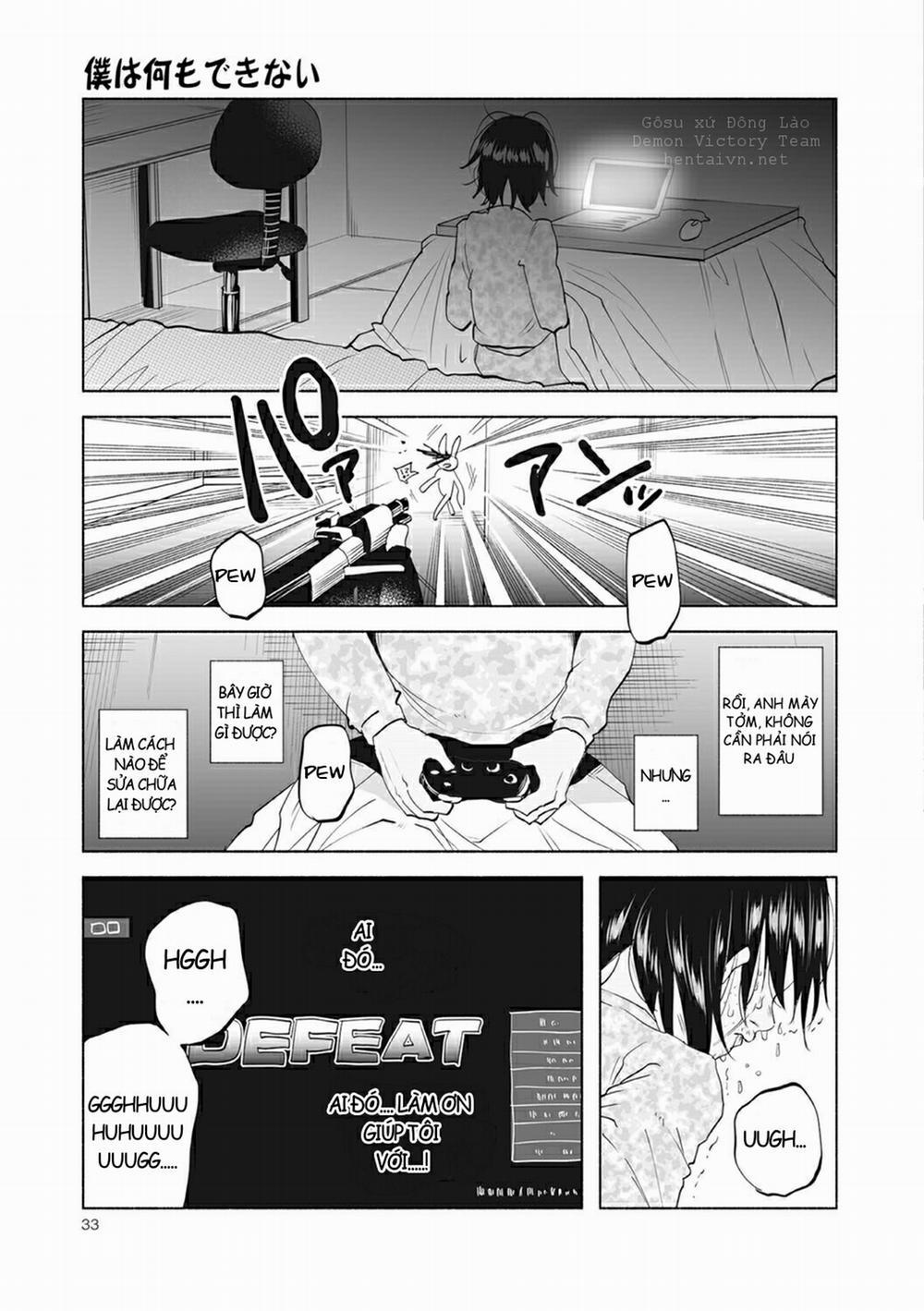 HentaiVN.net - Ảnh 8 - I Can't Do Anything Right [Boku Wa Nanimo Dekinai; 僕は何もできない] - Oneshot