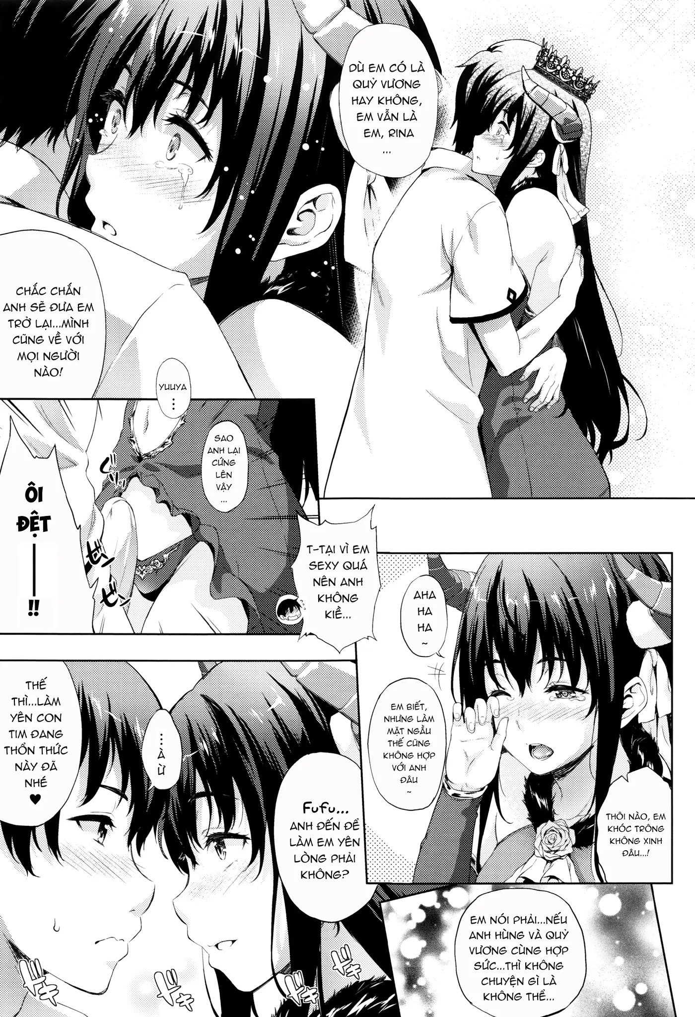 HentaiVN.net - Ảnh 5 - Oyomesan wa Maou!? [お嫁さんは魔王!?; My Bride is the Demon Lord!?] - Chap 7