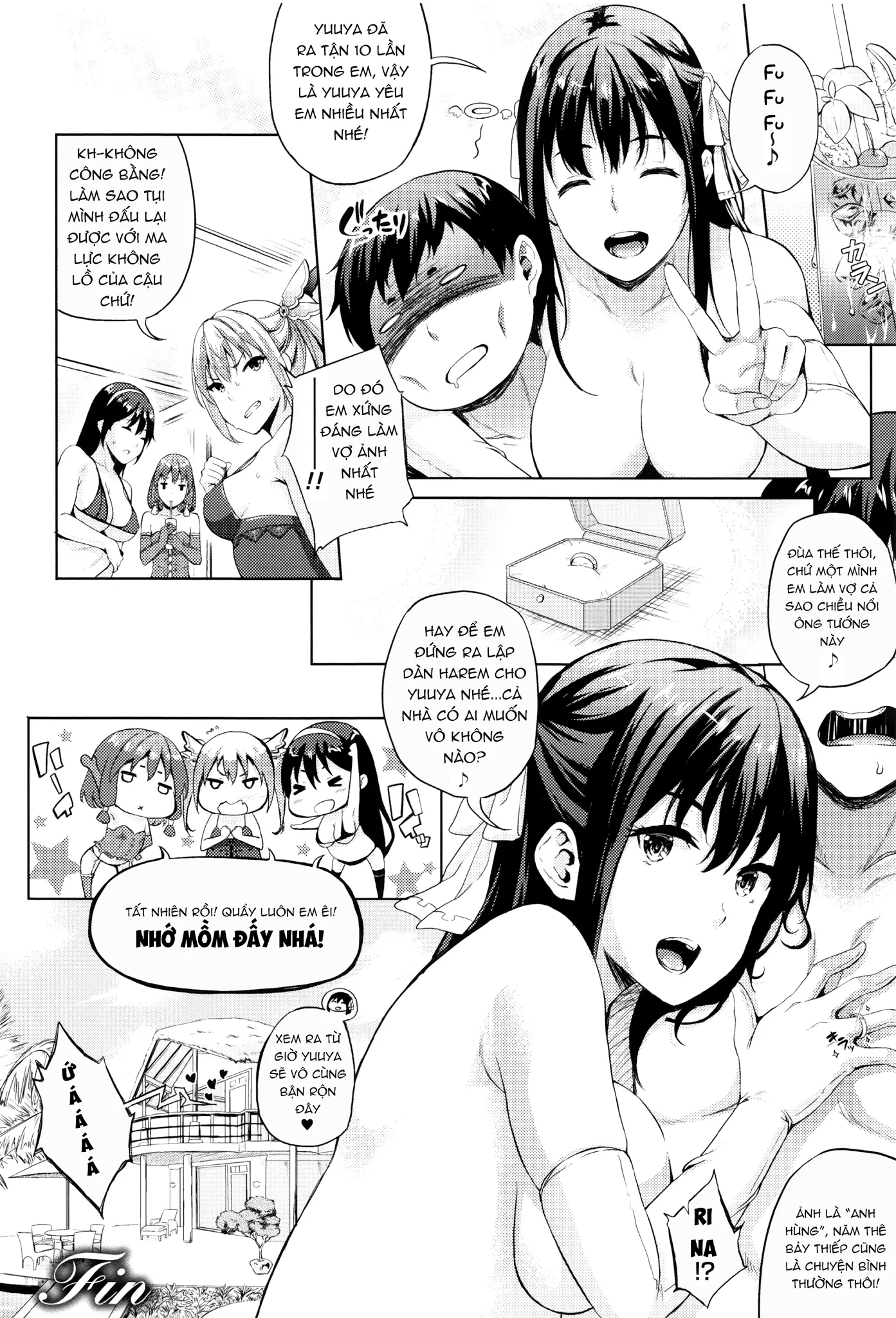 HentaiVN.net - Ảnh 17 - Oyomesan wa Maou!? [お嫁さんは魔王!?; My Bride is the Demon Lord!?] - Chap 7 [Extra]