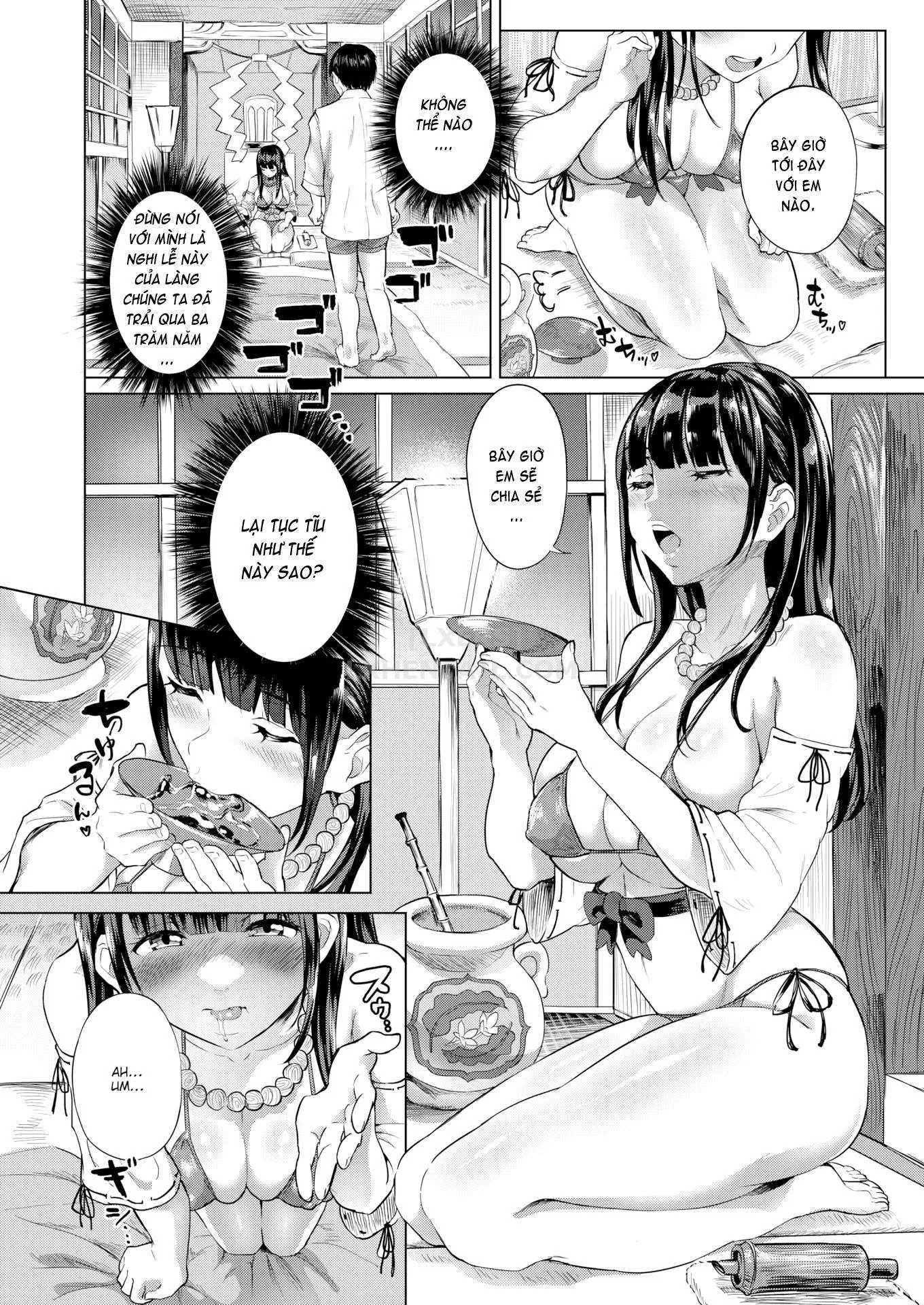 HentaiVN.net - Ảnh 5 - Nuru ❤ Lover! [Sticky Lovers] - Chap 3