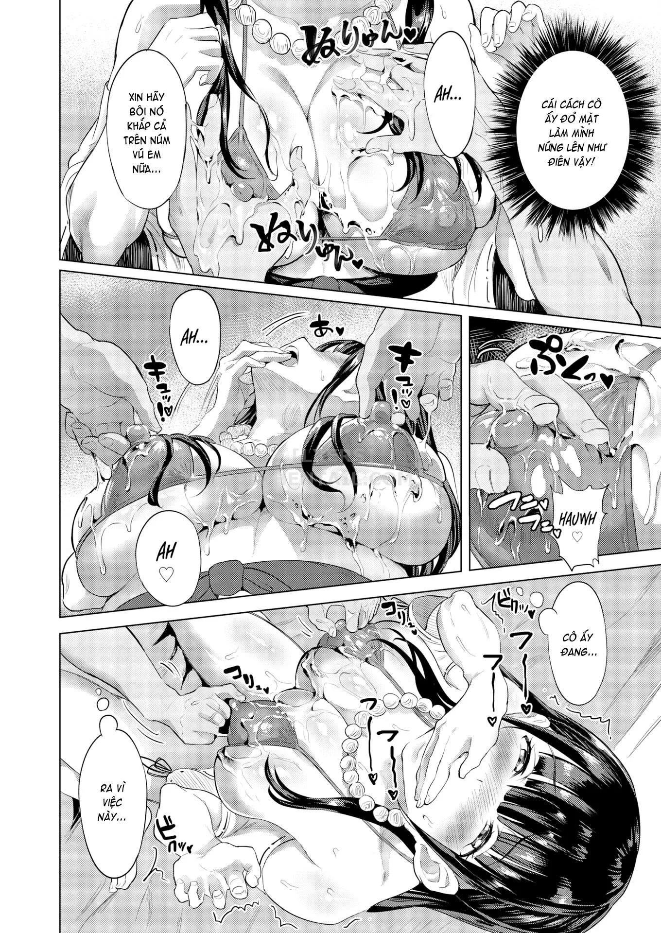 HentaiVN.net - Ảnh 9 - Nuru ❤ Lover! [Sticky Lovers] - Chap 3