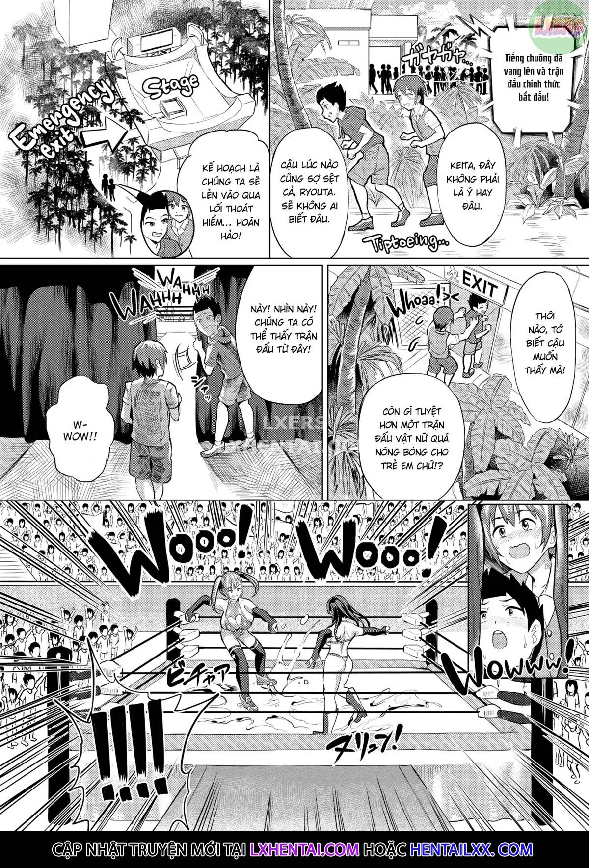 HentaiVN.net - Ảnh 3 - Nuru ❤ Lover! [Sticky Lovers] - Chap 4