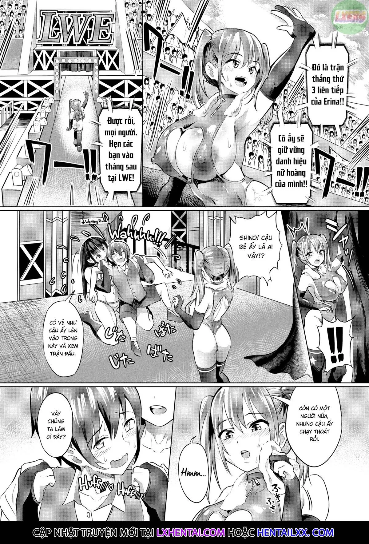 HentaiVN.net - Ảnh 5 - Nuru ❤ Lover! [Sticky Lovers] - Chap 4