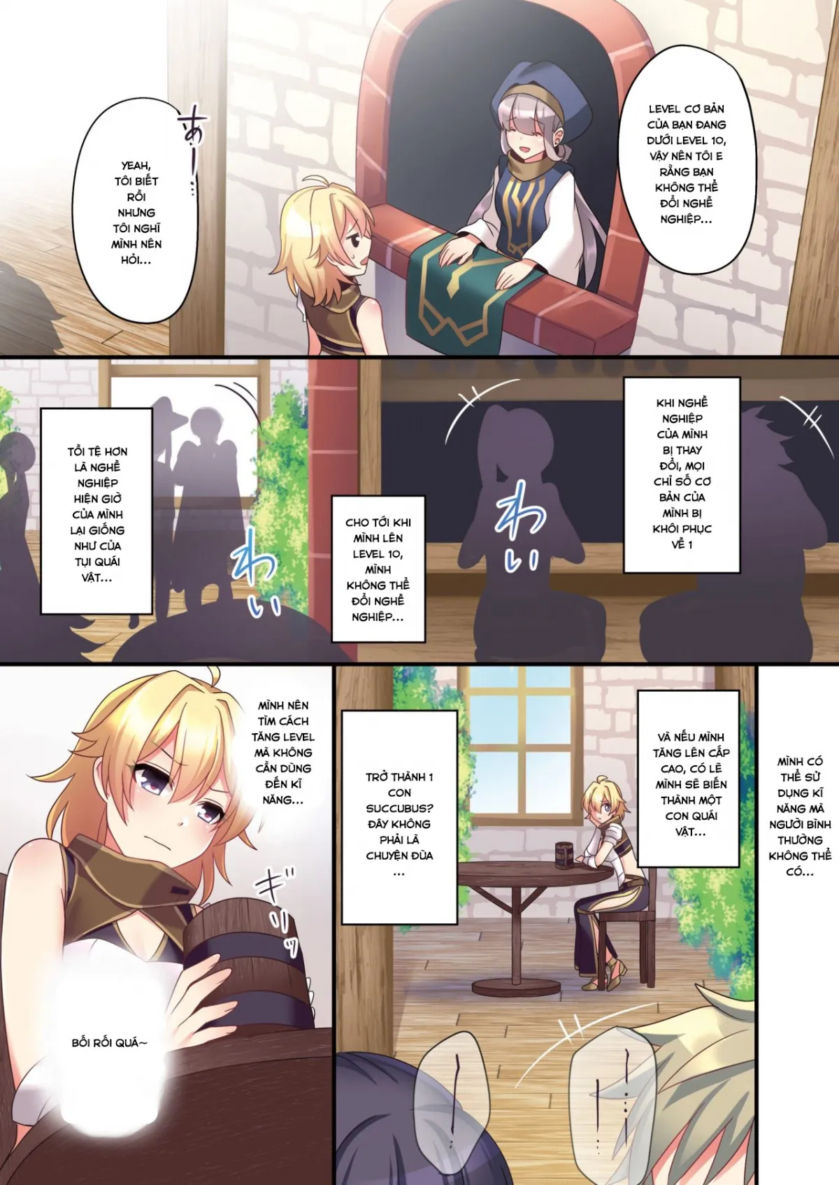 HentaiVN.net - Ảnh 14 - Gì cơ? Tôi đã trở thành một con Succubus? [I (♂) was forcibly changed into a succubus (♀)] - Oneshot