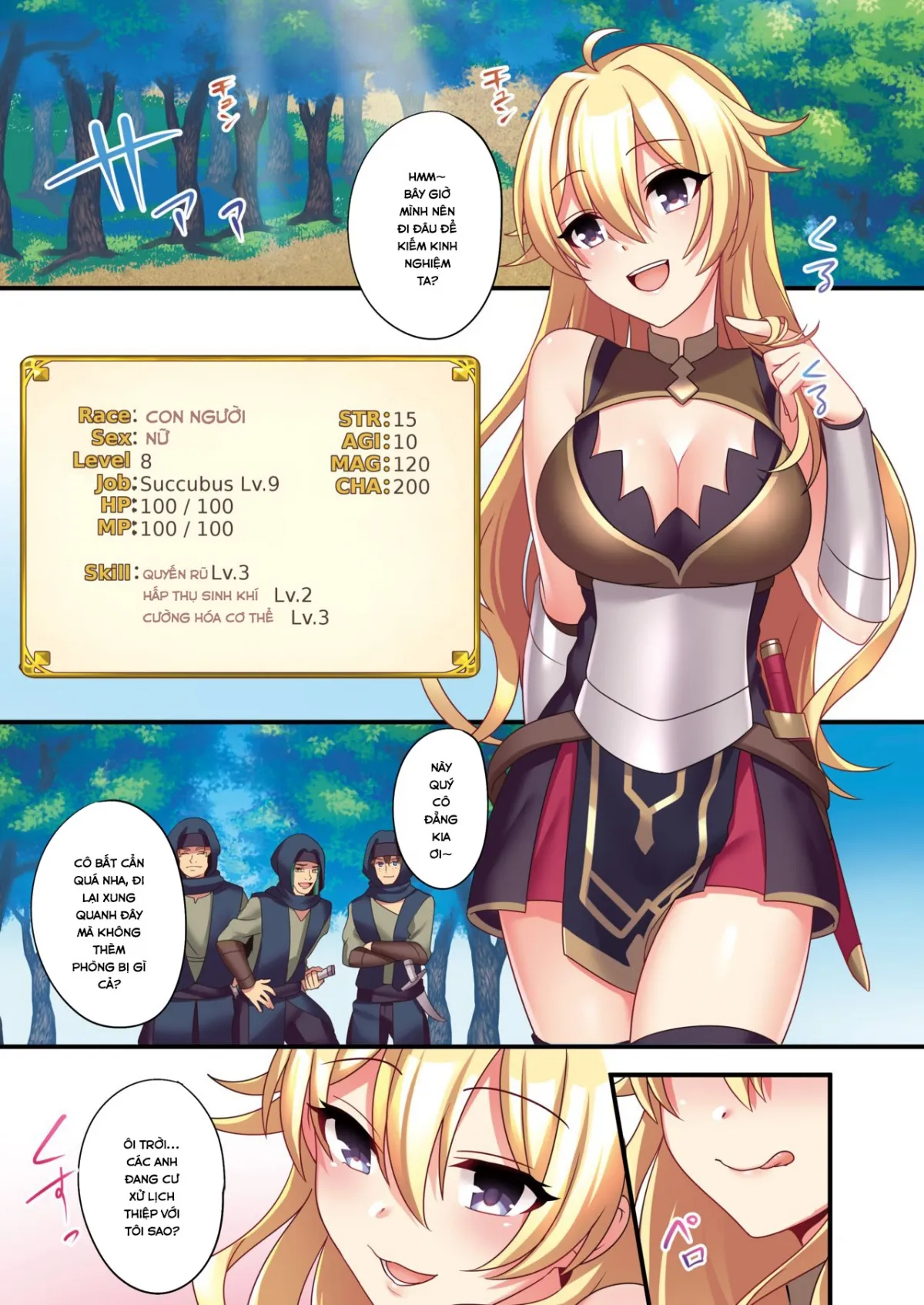 HentaiVN.net - Ảnh 26 - Gì cơ? Tôi đã trở thành một con Succubus? [I (♂) was forcibly changed into a succubus (♀)] - Oneshot
