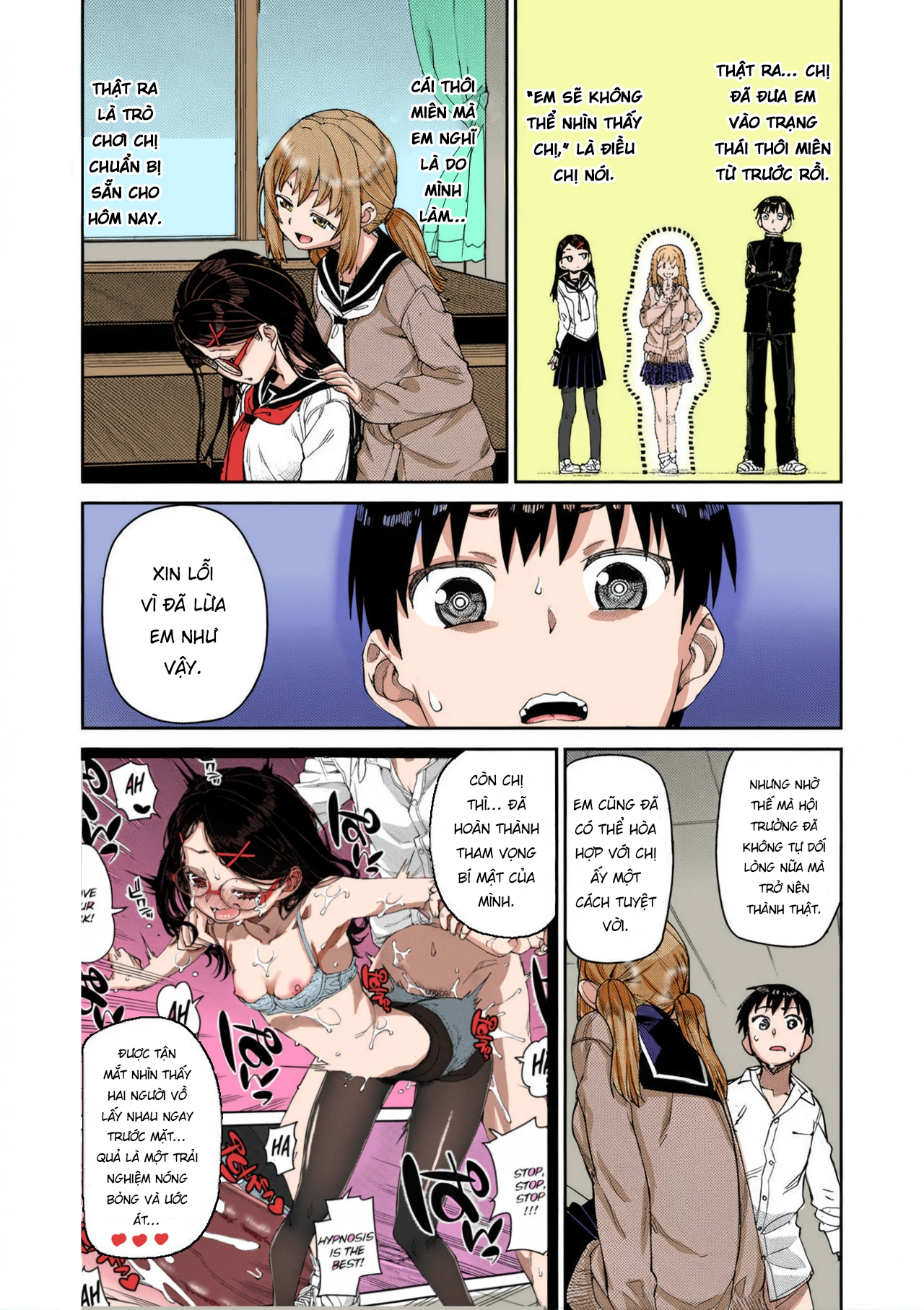 HentaiVN.net - Ảnh 32 - Thí Nghiệm Thôi Miên - 1. Hội trưởng dối lòng