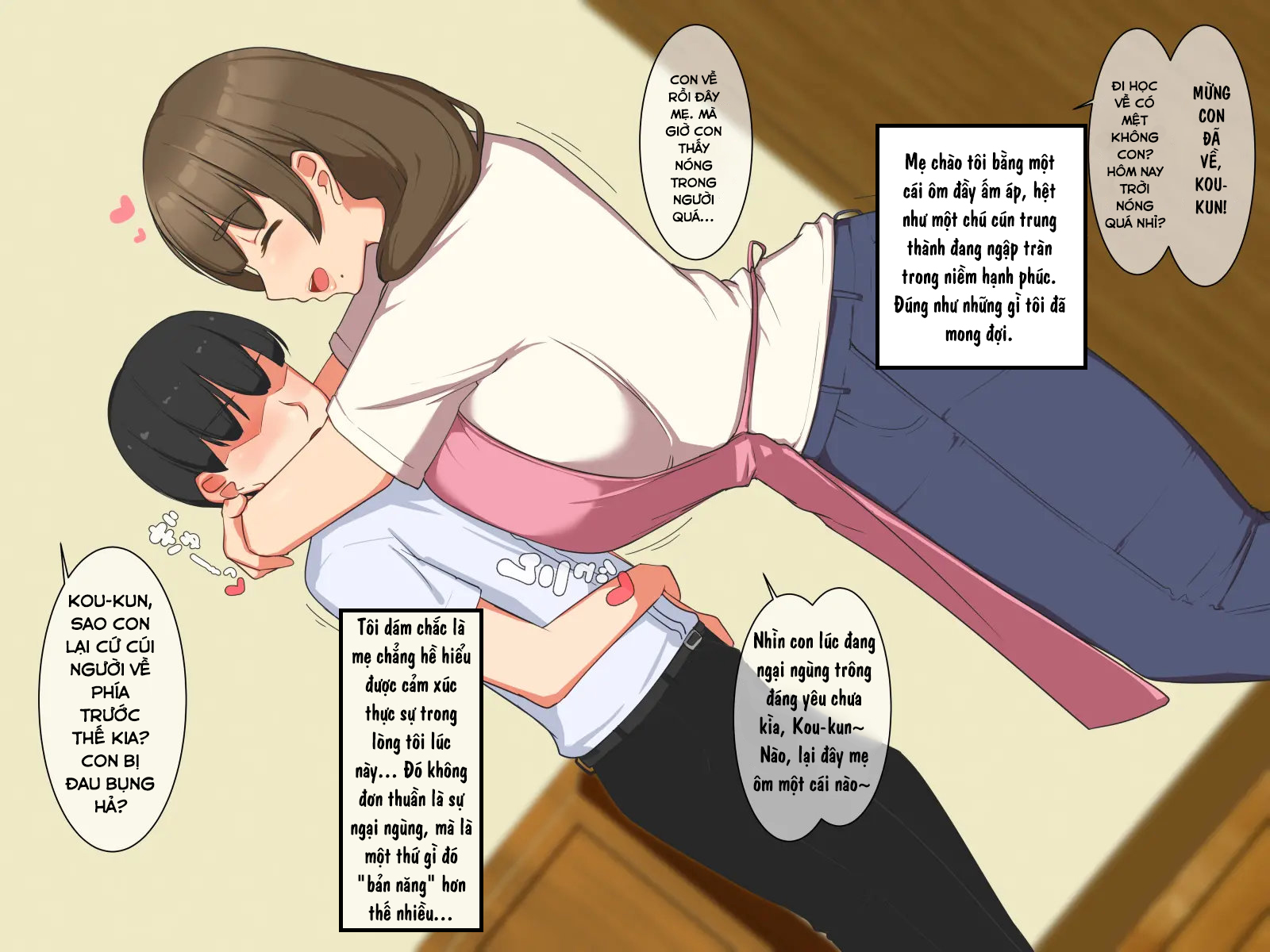 HentaiVN.net - Ảnh 7 - Read Online Download Boku no Daisuki na Tennen Kaa-san ga Uwaki Shimakutte Sore ni Koufun suru Hanashi - oneshot