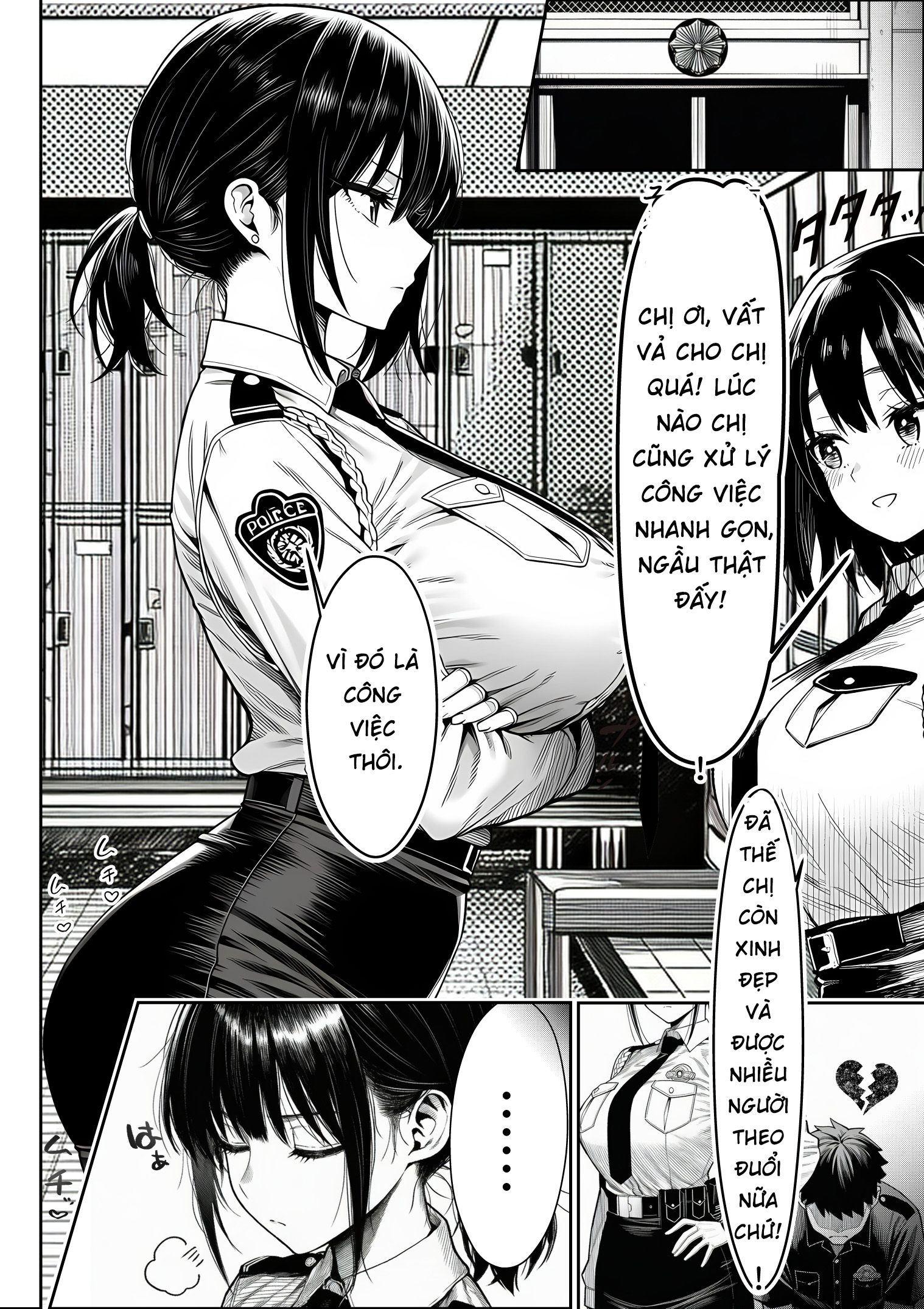 HentaiVN.net - Ảnh 3 - Josei keisatsukan (29-sai) ga, chinpira no chinpo ni gyaku torishirabe o sarete - Siuuu Phẩm