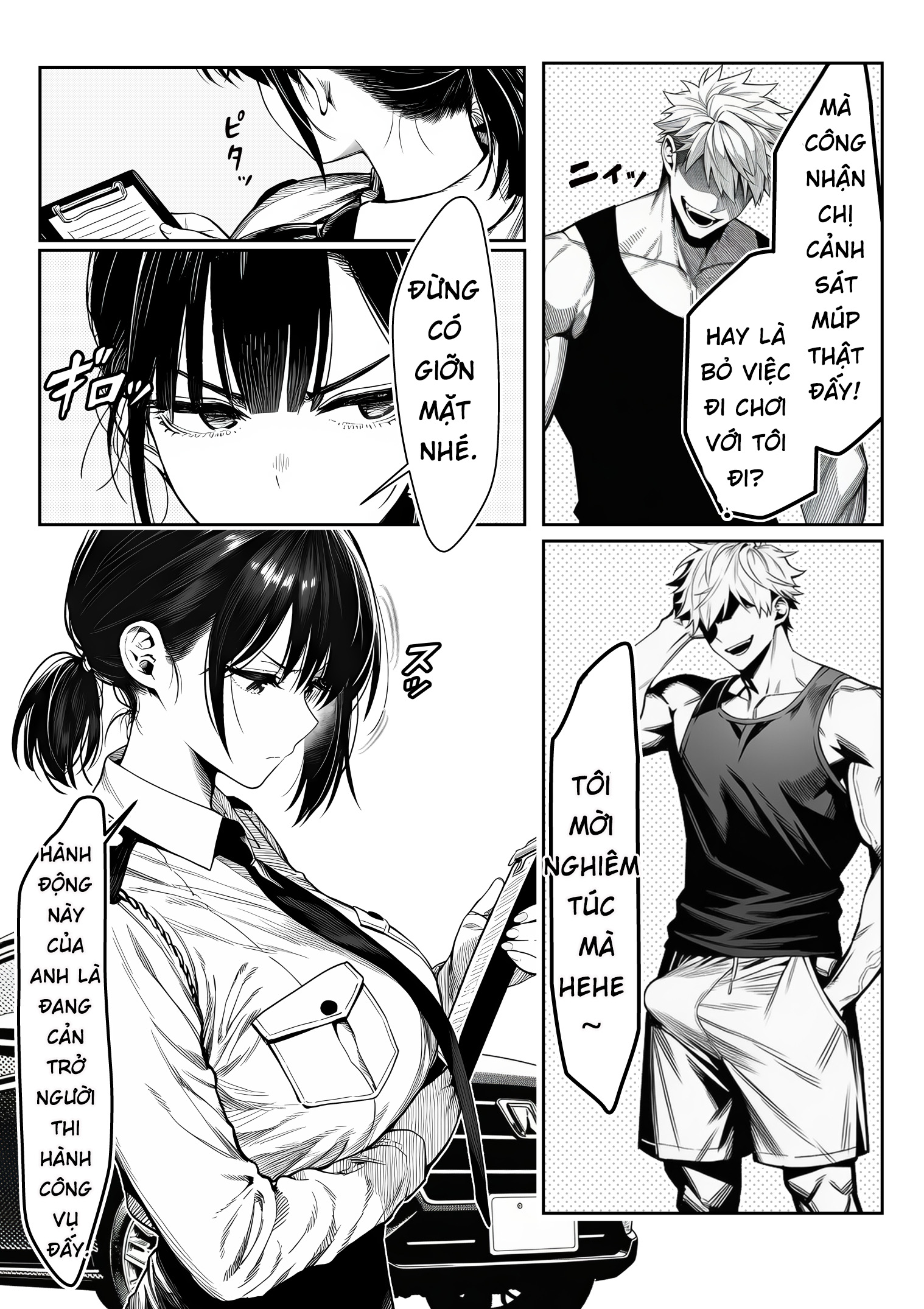HentaiVN.net - Ảnh 9 - Josei keisatsukan (29-sai) ga, chinpira no chinpo ni gyaku torishirabe o sarete - Siuuu Phẩm