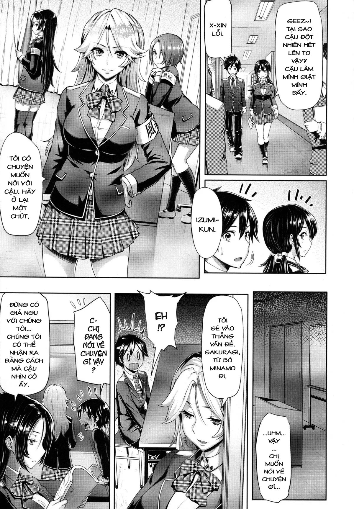 HentaiVN.net - Ảnh 6 - Limit Breaaak!!!! [Limit Breaaak!!!!;りみっとぶれいく!] - Chap 2: Hội đồng kỷ luật~!!