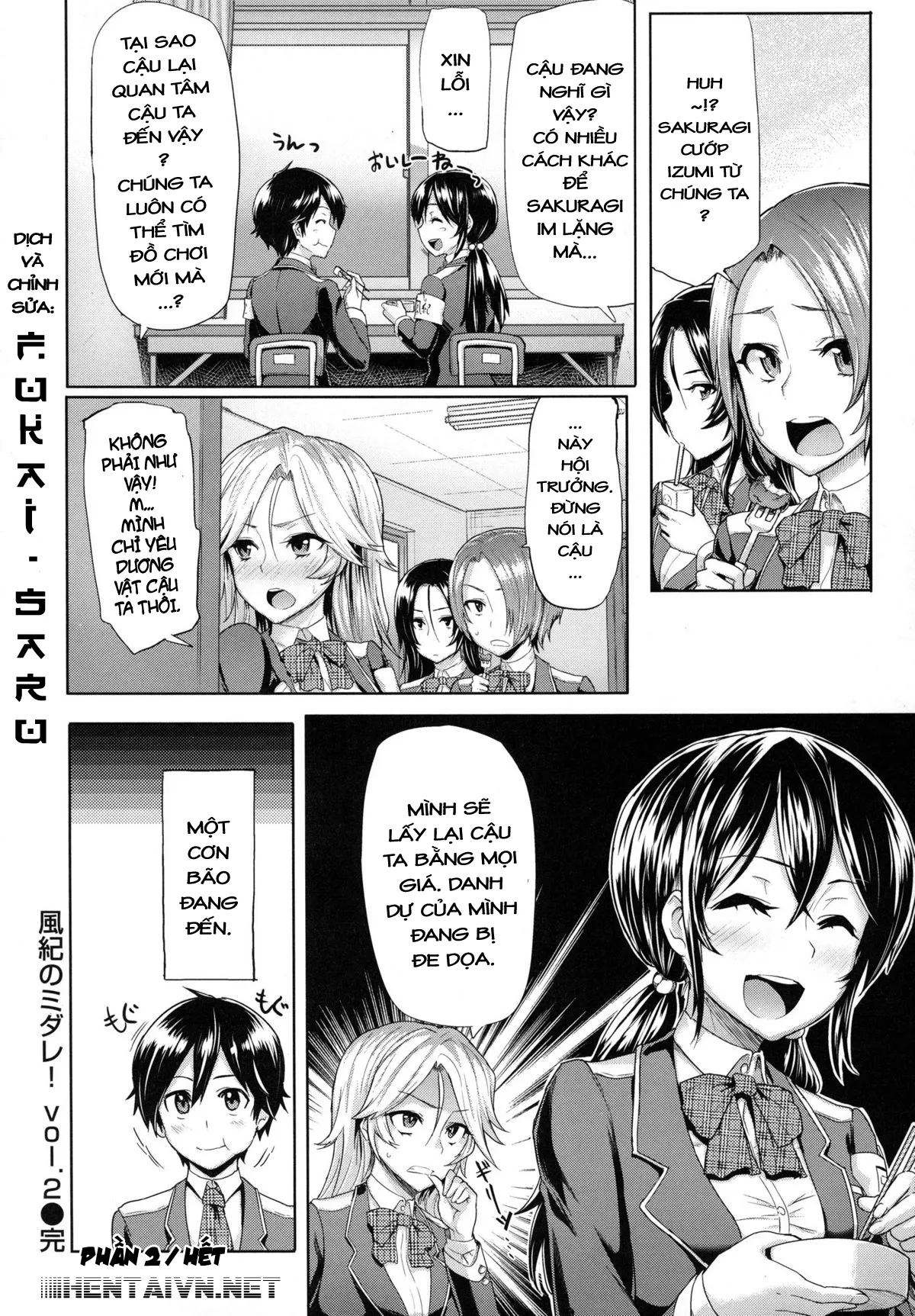 HentaiVN.net - Ảnh 21 - Limit Breaaak!!!! [Limit Breaaak!!!!;りみっとぶれいく!] - Chap 3: Hội đồng kỷ luật~!! - phần 2