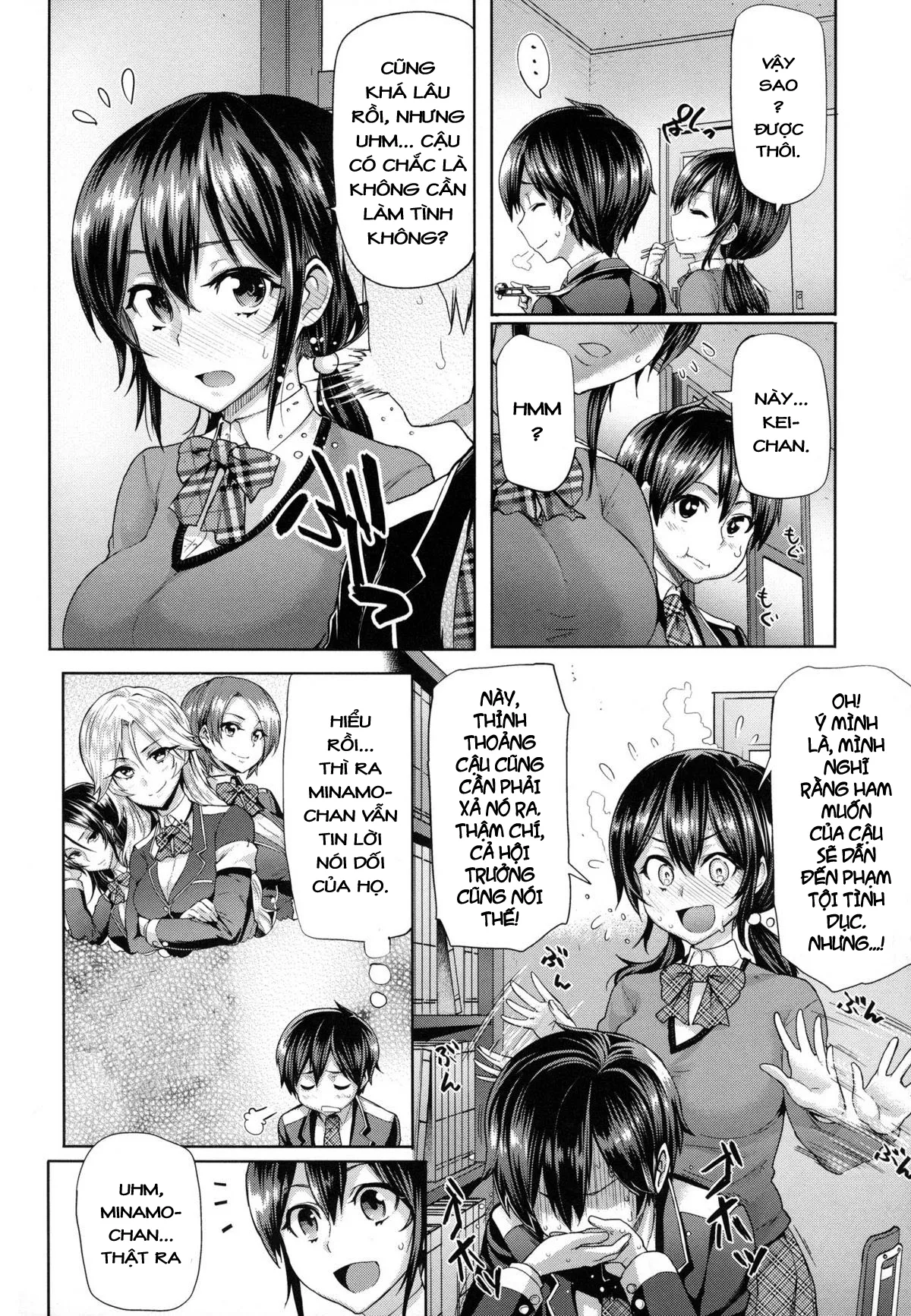 HentaiVN.net - Ảnh 3 - Limit Breaaak!!!! [Limit Breaaak!!!!;りみっとぶれいく!] - Chap 4: Hội đồng kỷ luật~!! - phần cuối(fix)