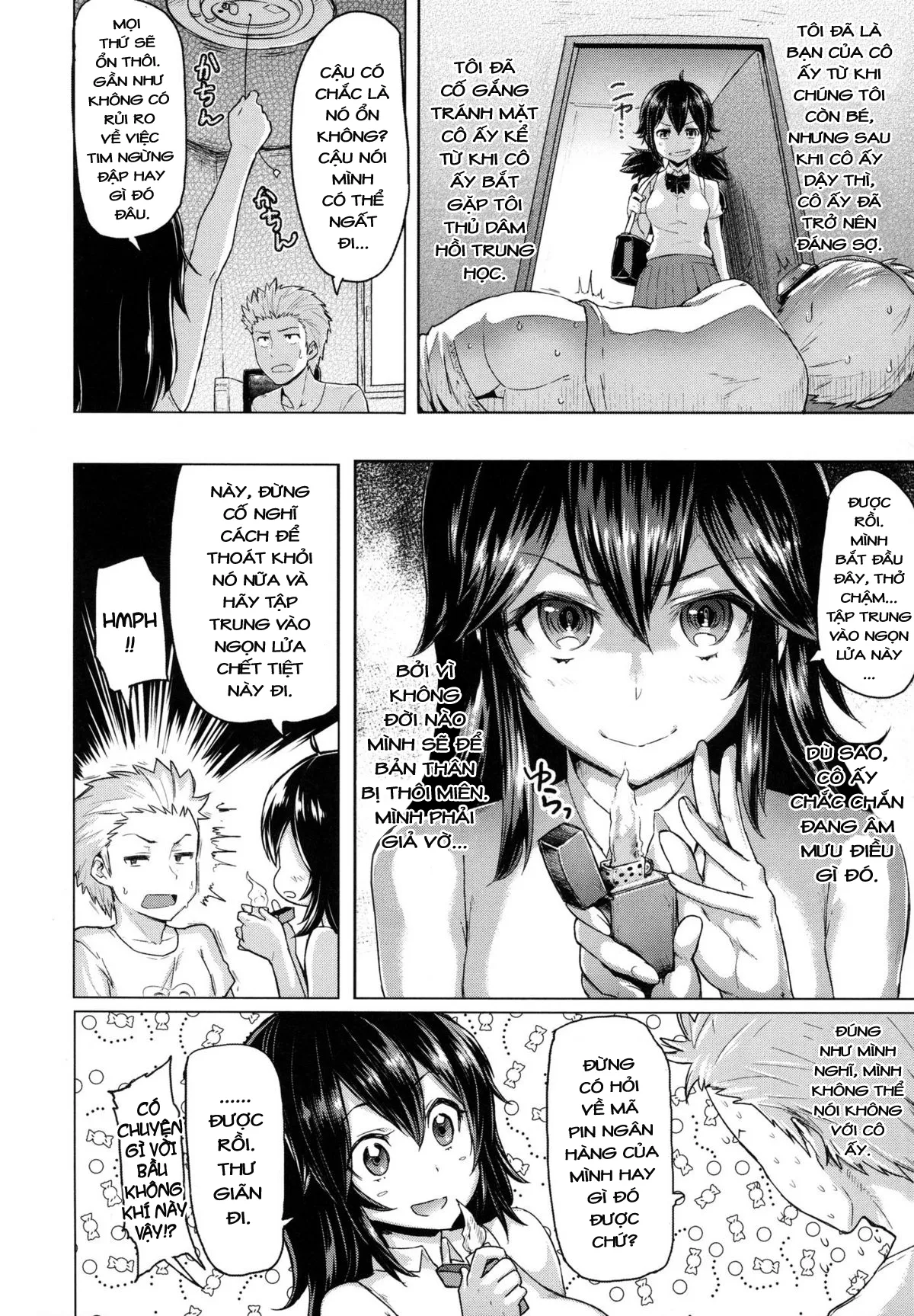 HentaiVN.net - Ảnh 3 - Limit Breaaak!!!! [Limit Breaaak!!!!;りみっとぶれいく!] - Chap 5: Thôi miên bạn thuở nhỏ!