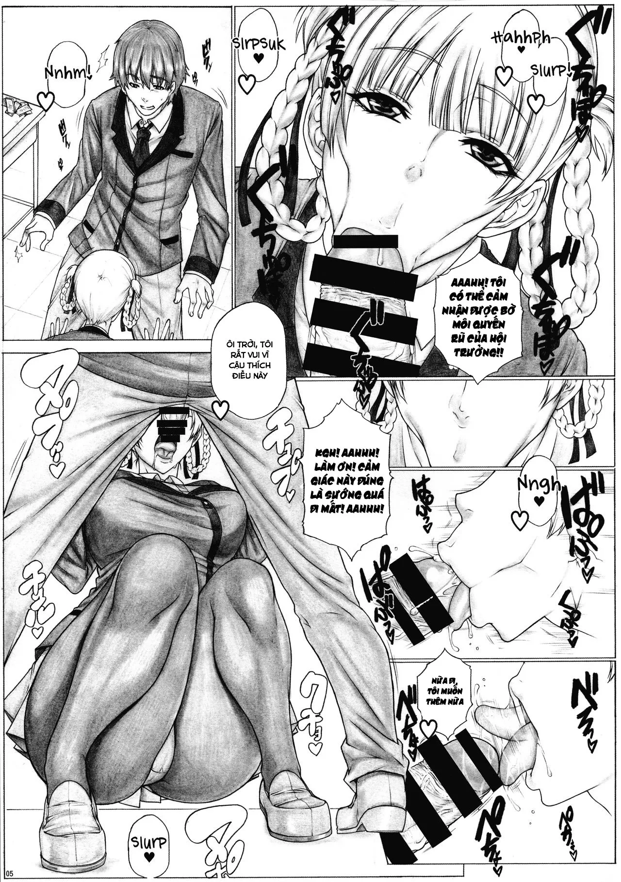 HentaiVN.net - Ảnh 7 - Hamegurui (Kakegurui) - Chap 2