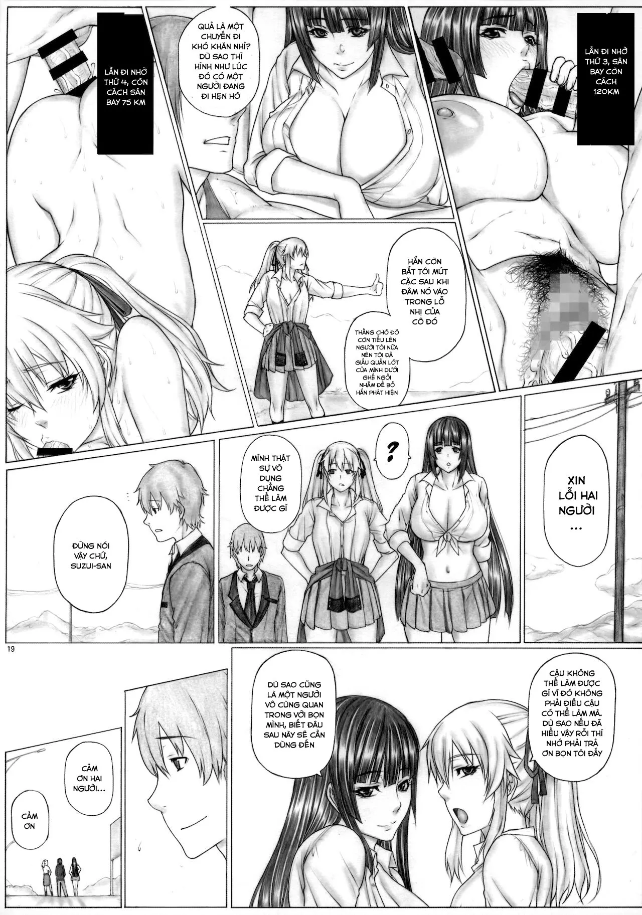 HentaiVN.net - Ảnh 20 - Hamegurui (Kakegurui) - Chap 4