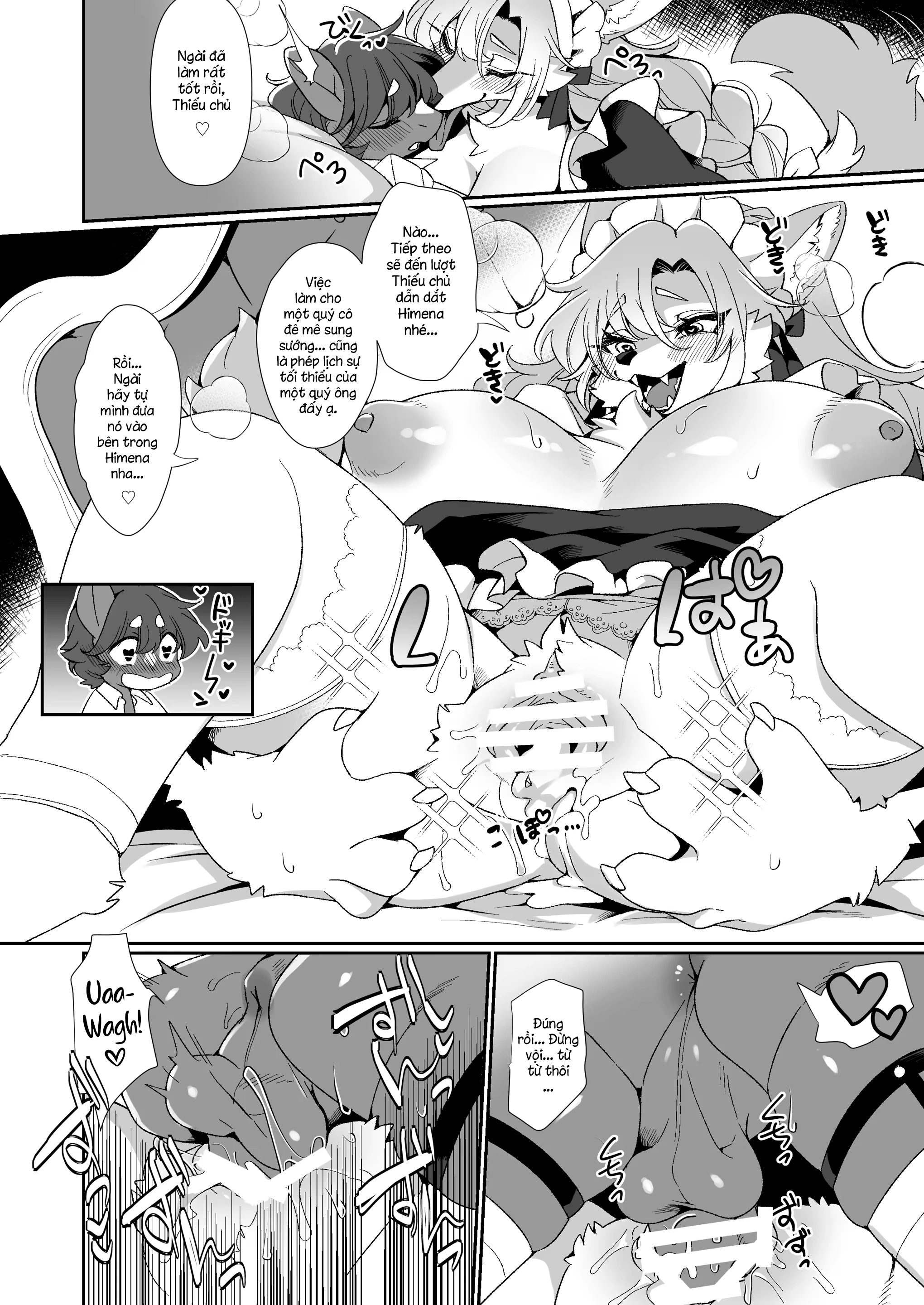 HentaiVN.net - Ảnh 26 - Wakasama no tamenaraba - Oneshot