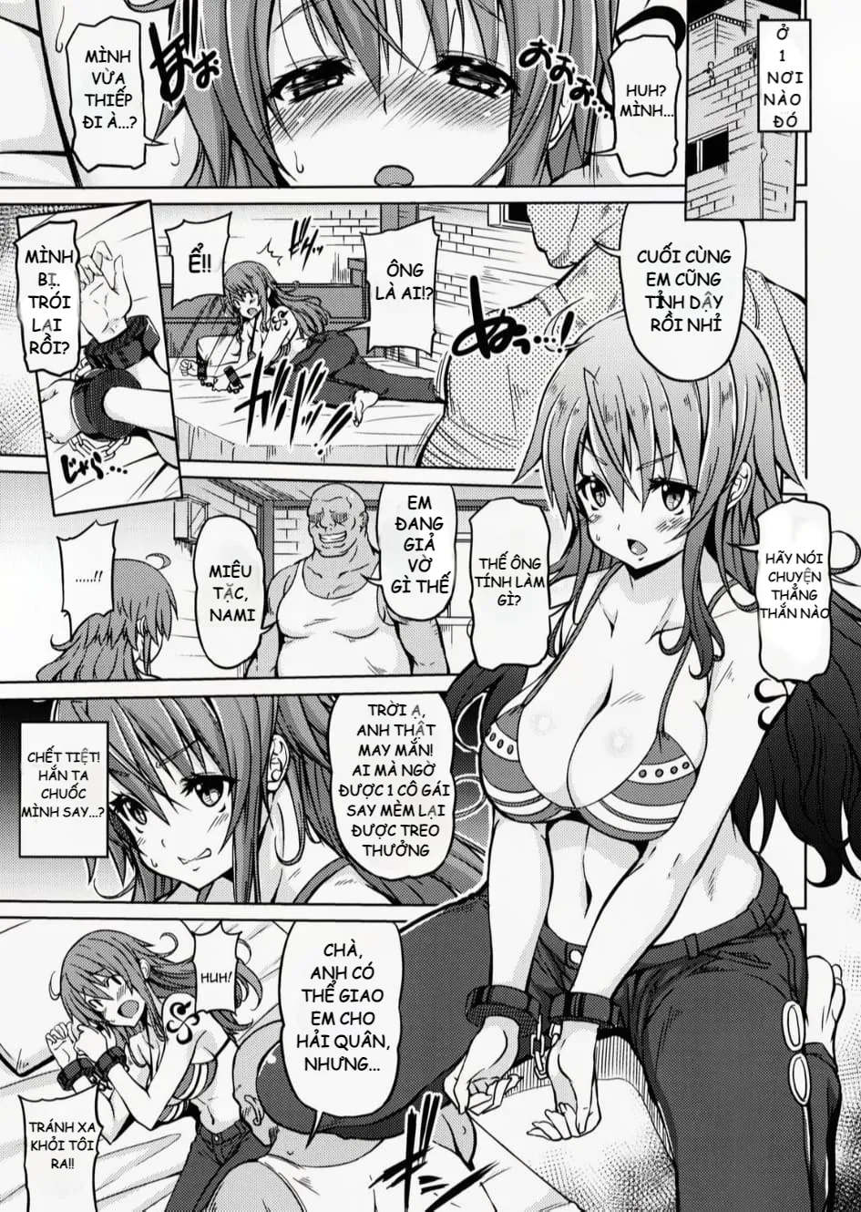 HentaiVN.net - Ảnh 3 - The Big Breasted Pirate [Kaizoku Kyonyuu] - Chap 1