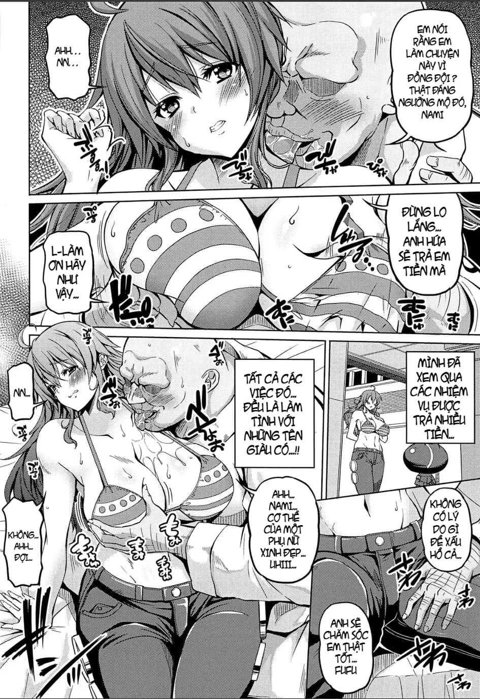 HentaiVN.net - Ảnh 4 - The Big Breasted Pirate [Kaizoku Kyonyuu] - Chap 3