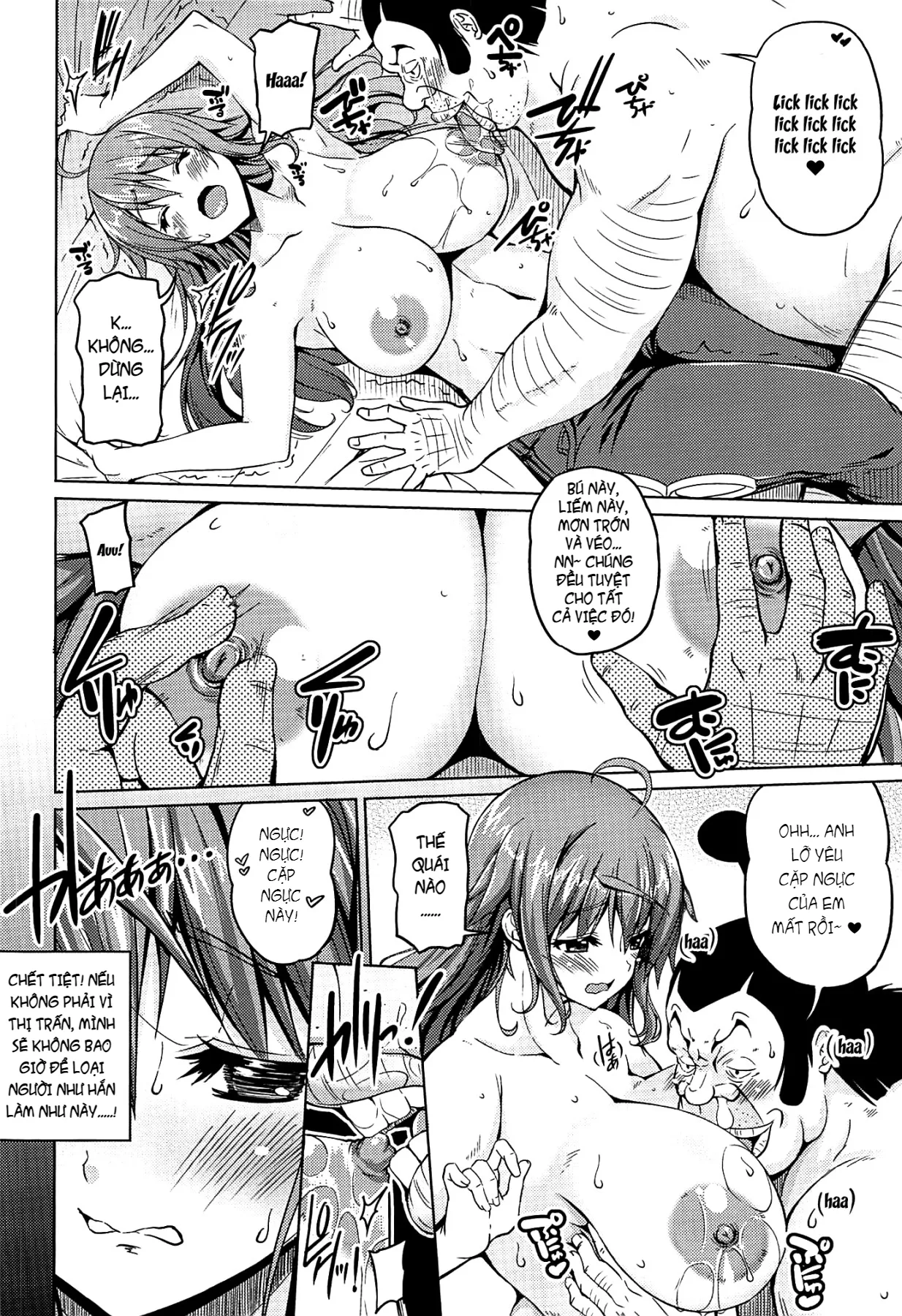 HentaiVN.net - Ảnh 6 - The Big Breasted Pirate [Kaizoku Kyonyuu] - Chap 4
