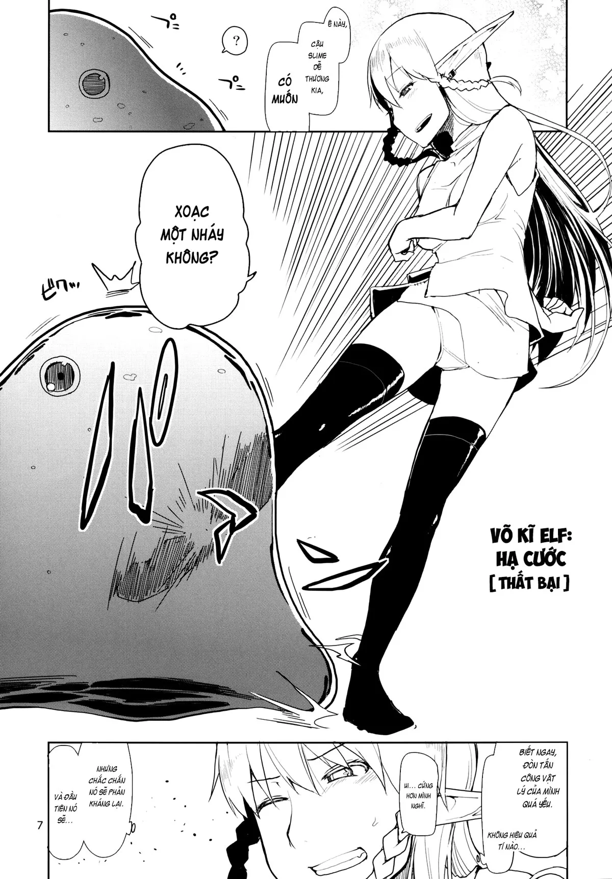 HentaiVN.net - Ảnh 9 - Dosukebe Elf no Ishukan Nikki [Nhật kí xoạc dạo của nàng Elf;ドスケベエルフの異種姦日記] - Hồi thứ 1