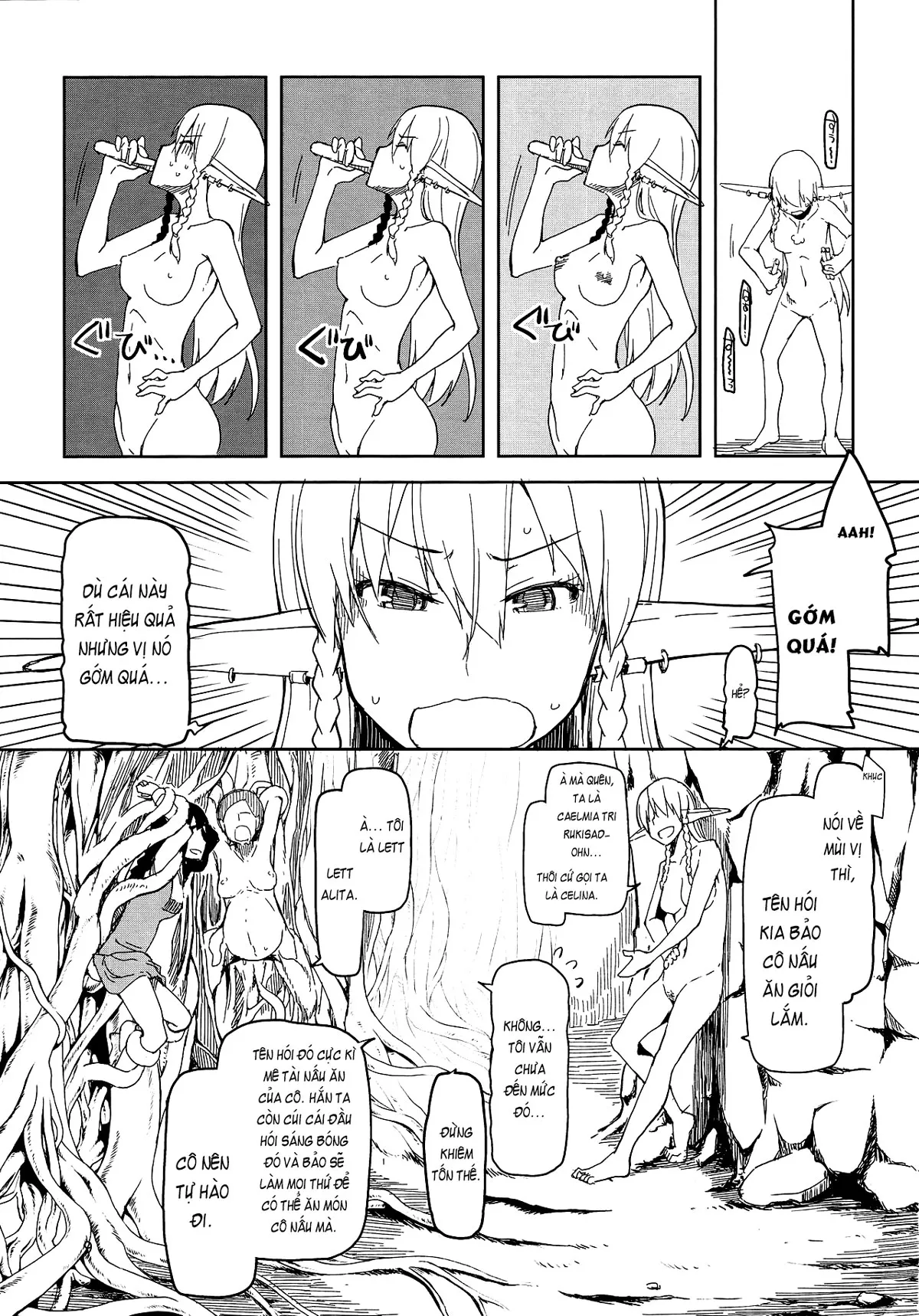 HentaiVN.net - Ảnh 11 - Dosukebe Elf no Ishukan Nikki [Nhật kí xoạc dạo của nàng Elf;ドスケベエルフの異種姦日記] - Hồi thứ 2