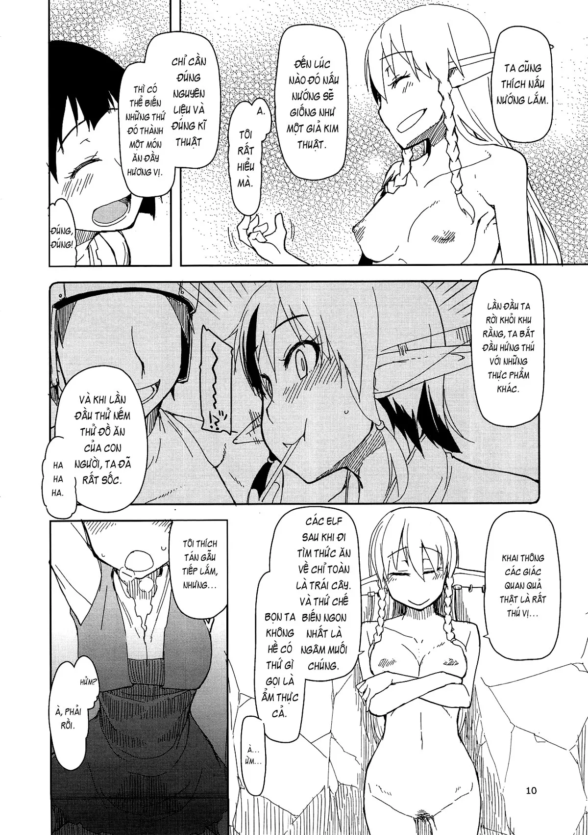 HentaiVN.net - Ảnh 12 - Dosukebe Elf no Ishukan Nikki [Nhật kí xoạc dạo của nàng Elf;ドスケベエルフの異種姦日記] - Hồi thứ 2