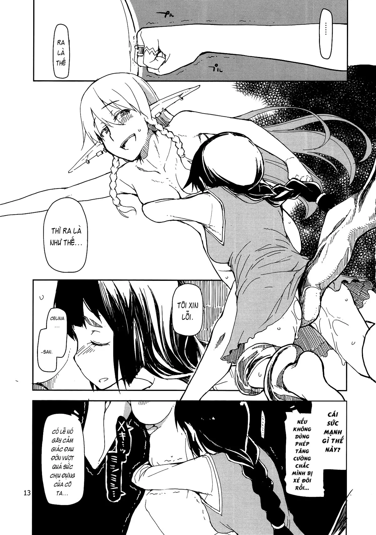 HentaiVN.net - Ảnh 15 - Dosukebe Elf no Ishukan Nikki [Nhật kí xoạc dạo của nàng Elf;ドスケベエルフの異種姦日記] - Hồi thứ 2