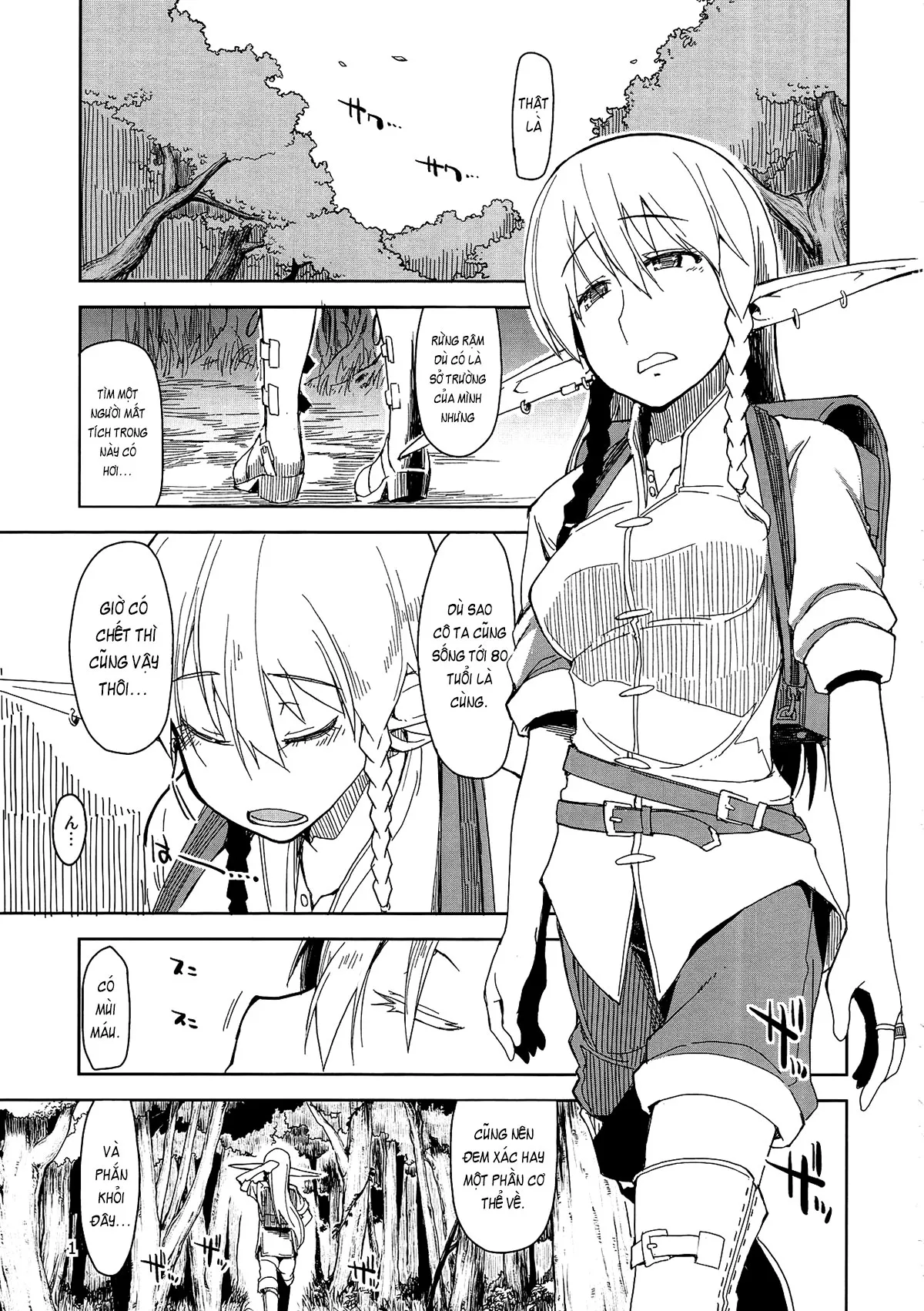 HentaiVN.net - Ảnh 3 - Dosukebe Elf no Ishukan Nikki [Nhật kí xoạc dạo của nàng Elf;ドスケベエルフの異種姦日記] - Hồi thứ 2