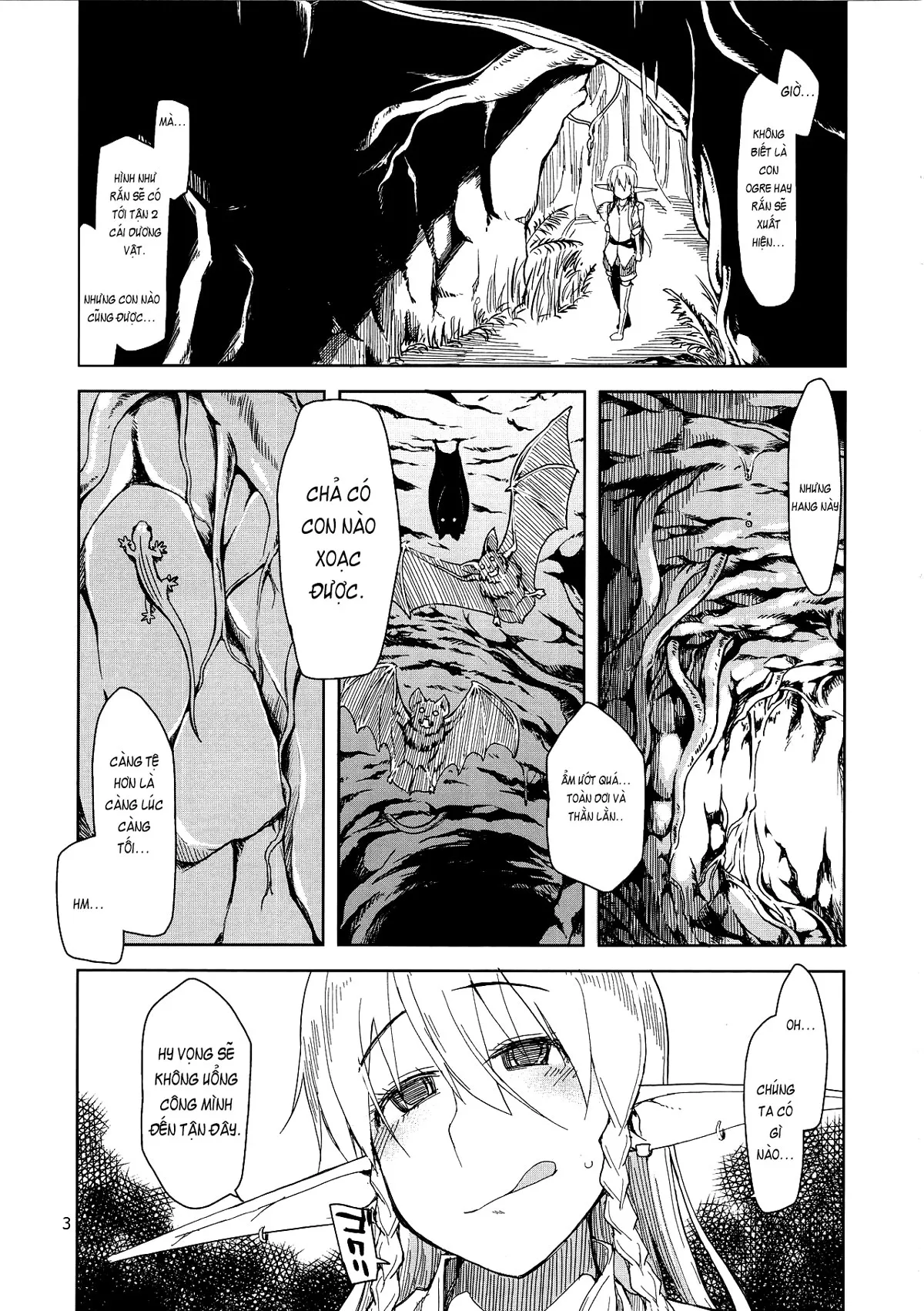 HentaiVN.net - Ảnh 5 - Dosukebe Elf no Ishukan Nikki [Nhật kí xoạc dạo của nàng Elf;ドスケベエルフの異種姦日記] - Hồi thứ 2