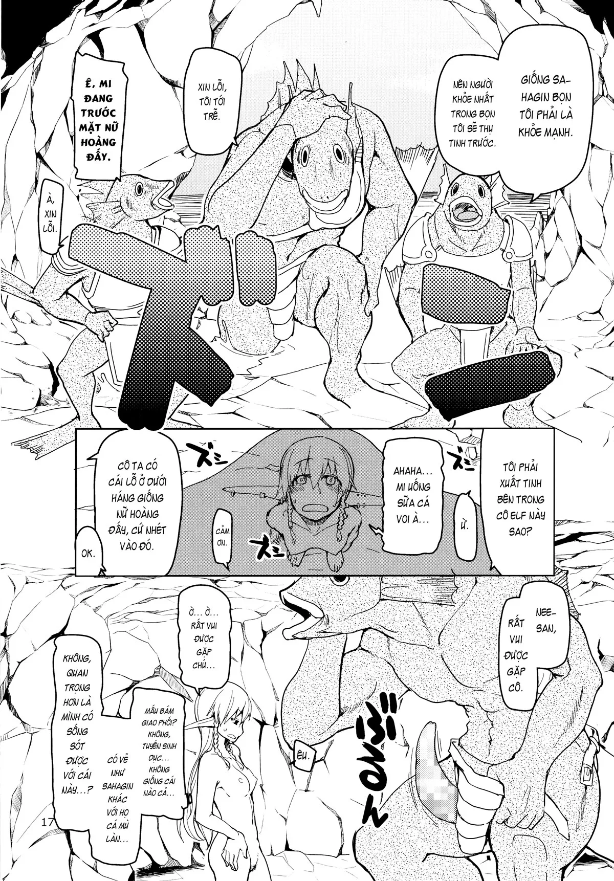 HentaiVN.net - Ảnh 19 - Dosukebe Elf no Ishukan Nikki [Nhật kí xoạc dạo của nàng Elf;ドスケベエルフの異種姦日記] - Hồi thứ 3
