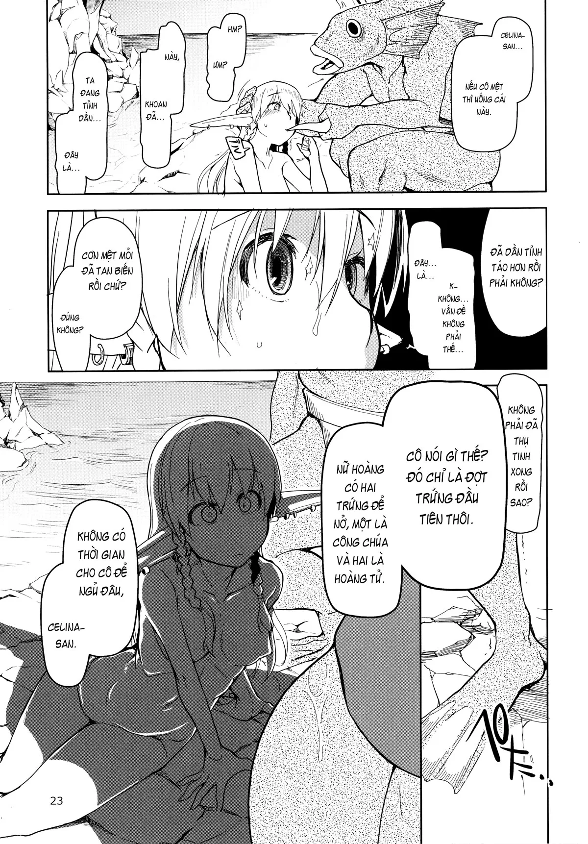 HentaiVN.net - Ảnh 25 - Dosukebe Elf no Ishukan Nikki [Nhật kí xoạc dạo của nàng Elf;ドスケベエルフの異種姦日記] - Hồi thứ 3