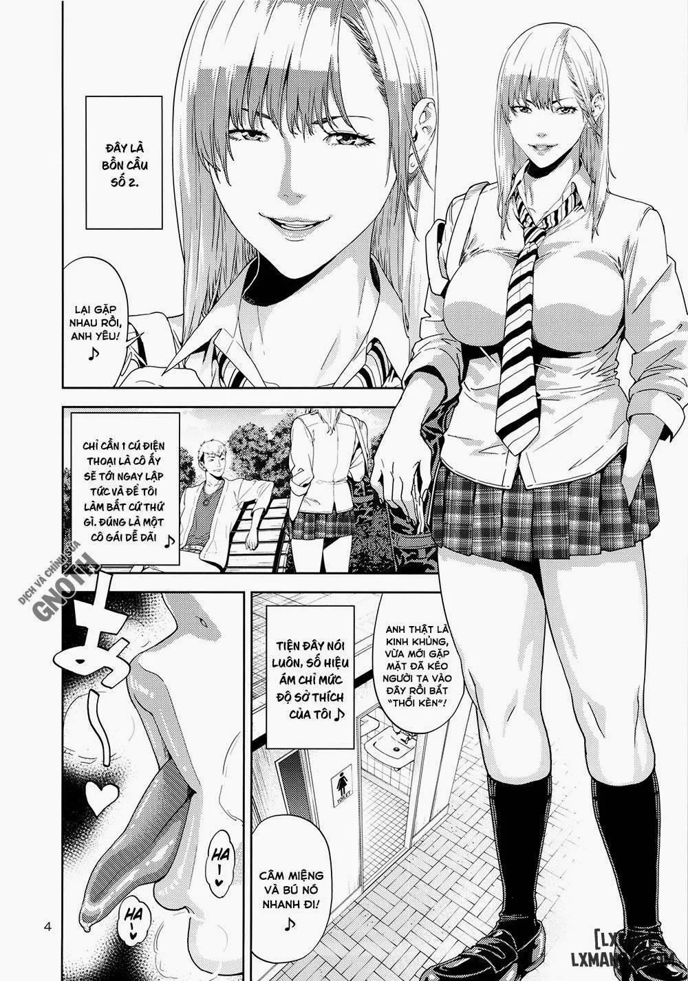 HentaiVN.net - Ảnh 3 - Những cái bồn chứa tinh [SAMEN TOILET DEVILS] - Oneshot