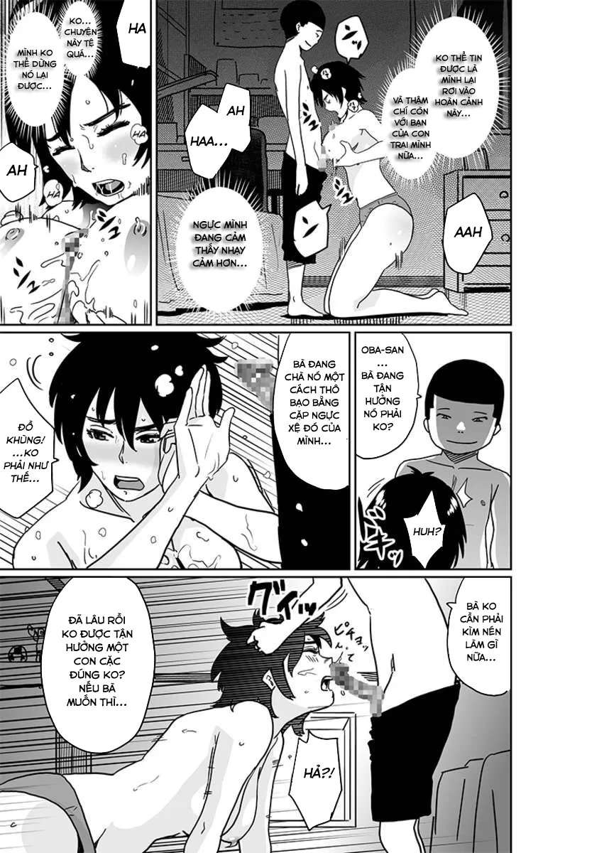 HentaiVN.net - Ảnh 22 - Watashi no Musuko Tomodachi no Mesu Buta Dorei - Oneshot (Dễ Fap hơn)