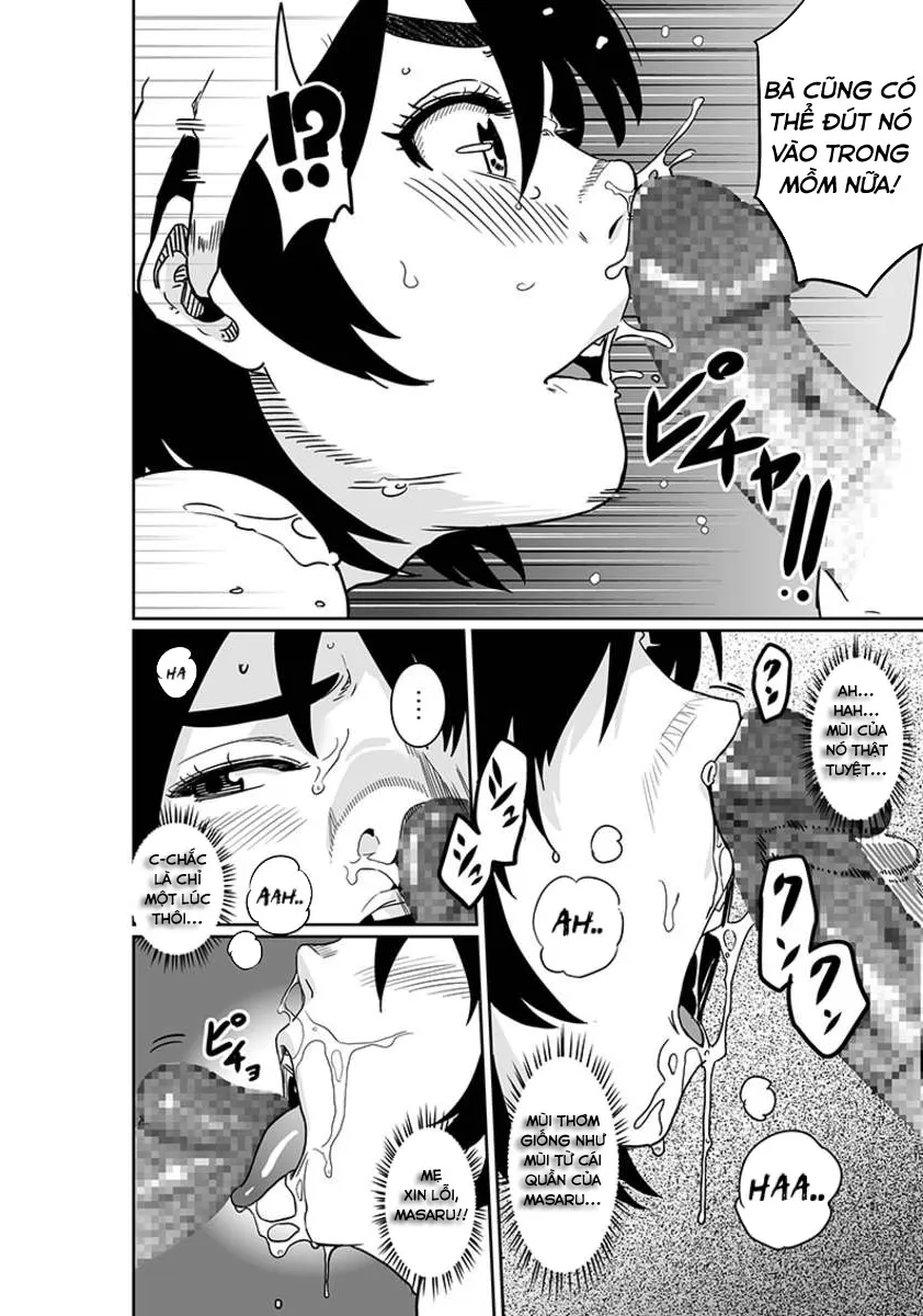 HentaiVN.net - Ảnh 23 - Watashi no Musuko Tomodachi no Mesu Buta Dorei - Oneshot (Dễ Fap hơn)