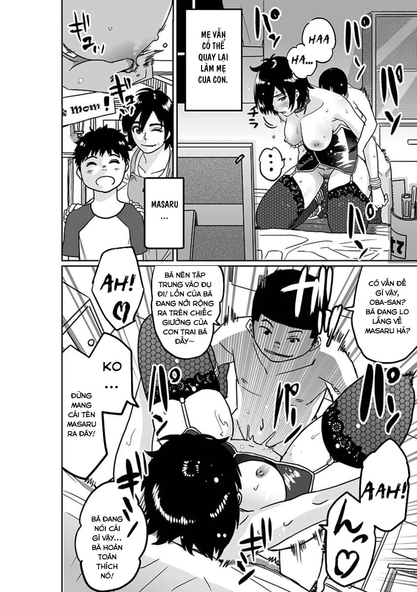 HentaiVN.net - Ảnh 39 - Watashi no Musuko Tomodachi no Mesu Buta Dorei - Oneshot (Dễ Fap hơn)